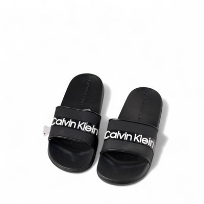 Calvin Klein Jeans Slides – Black & White