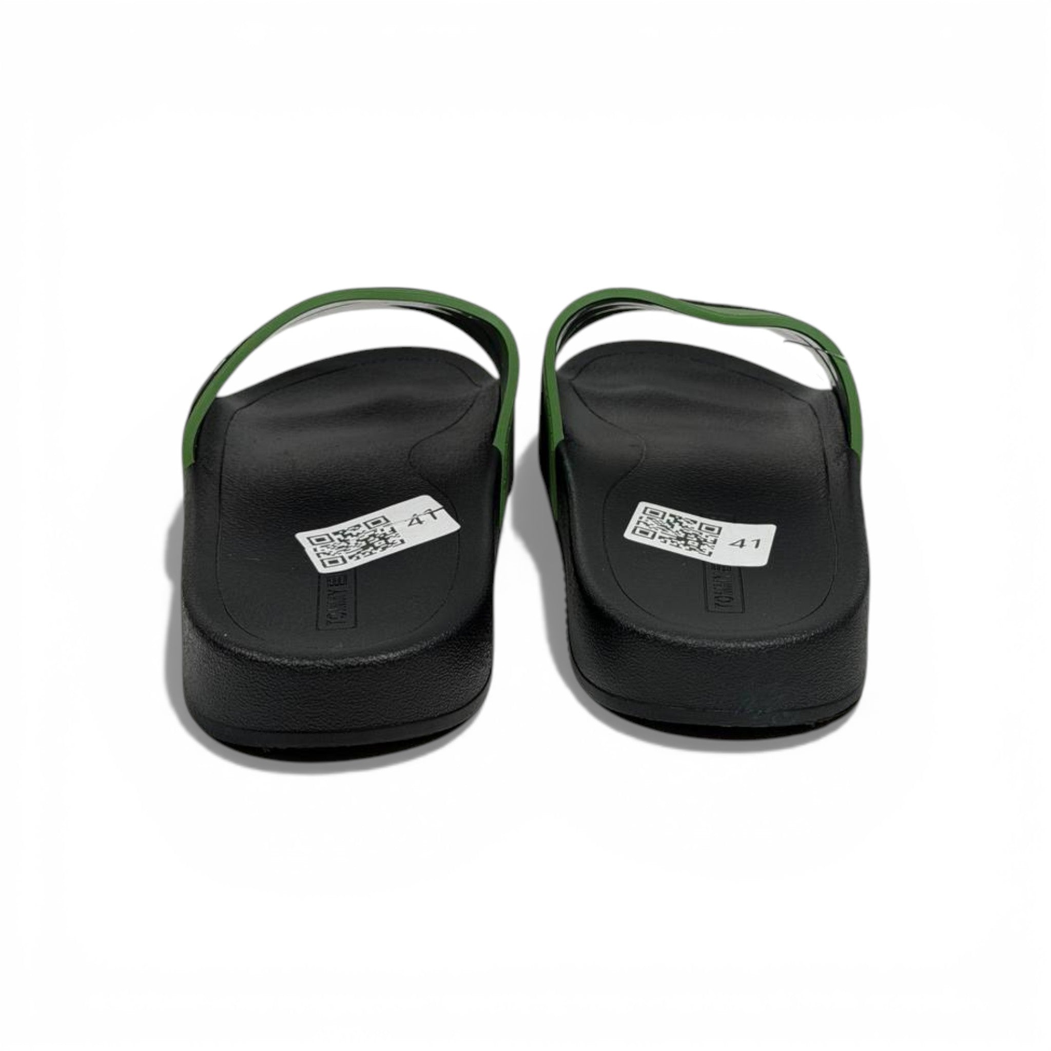 💚✨ Tommy Hilfiger Logo Slide Slippers – Green Sporty Edition ✨💚