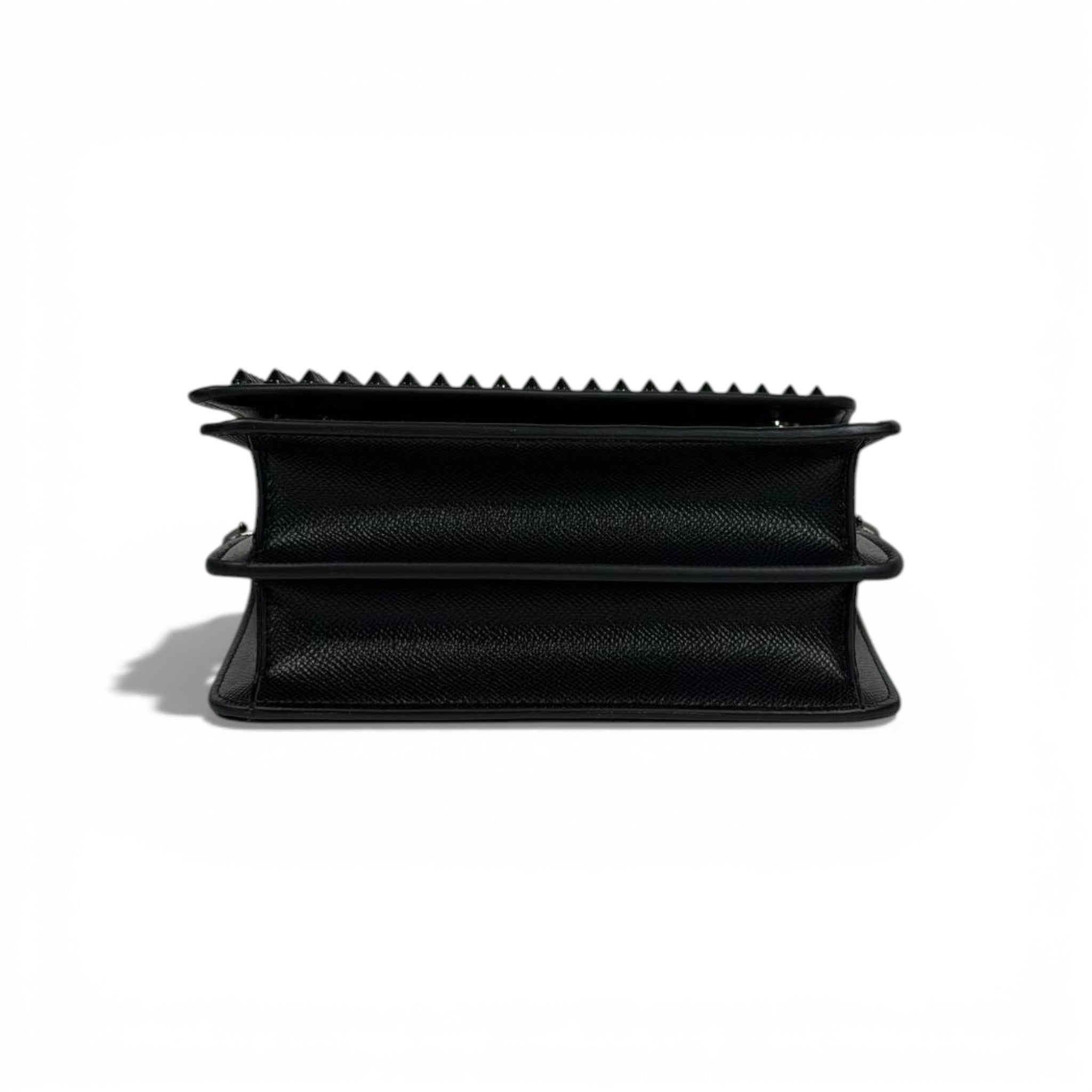 🖤 Christian Louboutin Studded Leopard Clutch Bag