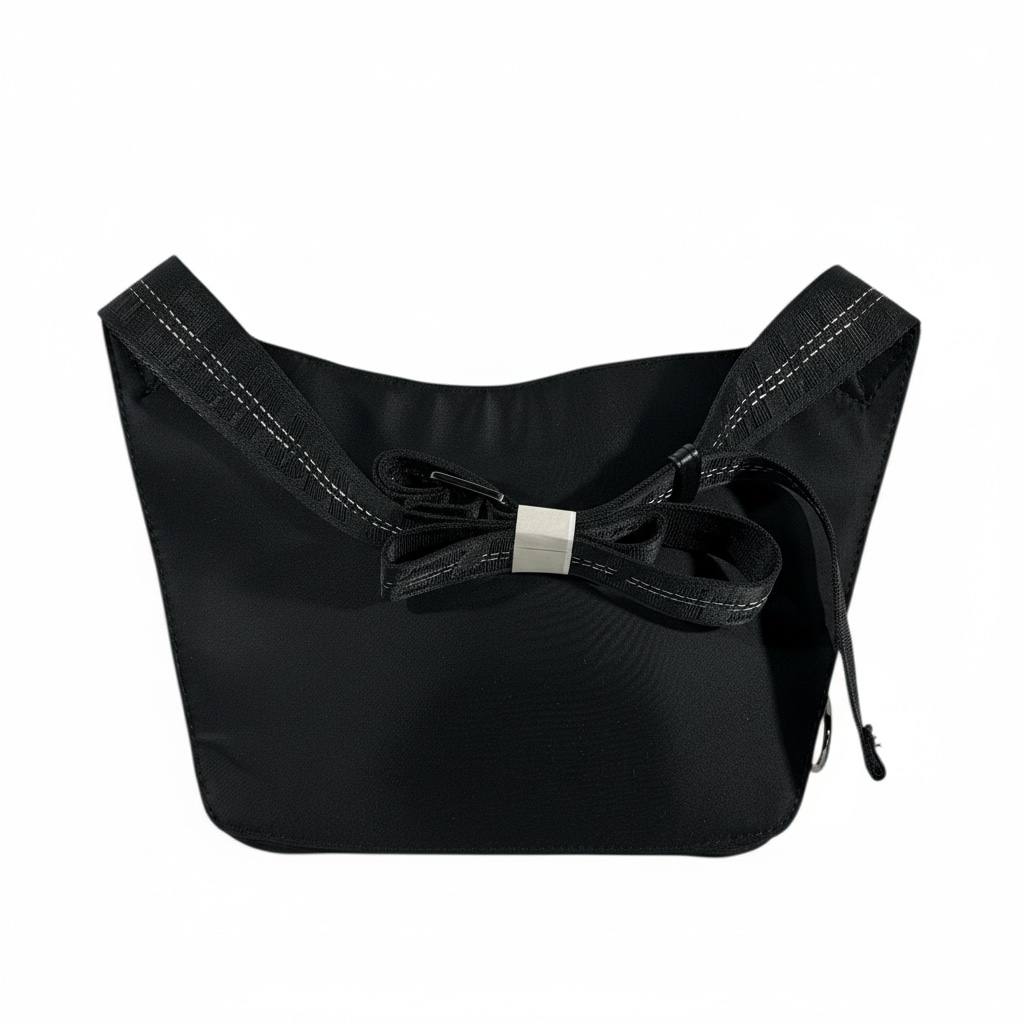 đ¤đĽ Off-White Diagonal Stripe Waist Bag â Black Edition đĽđ¤