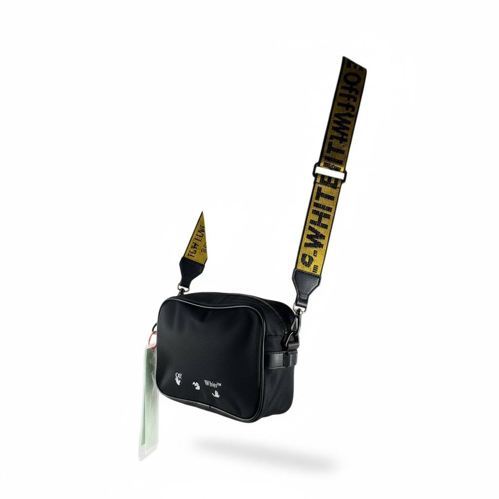 🖤 Off-White Signature Crossbody Bag 🔥✨