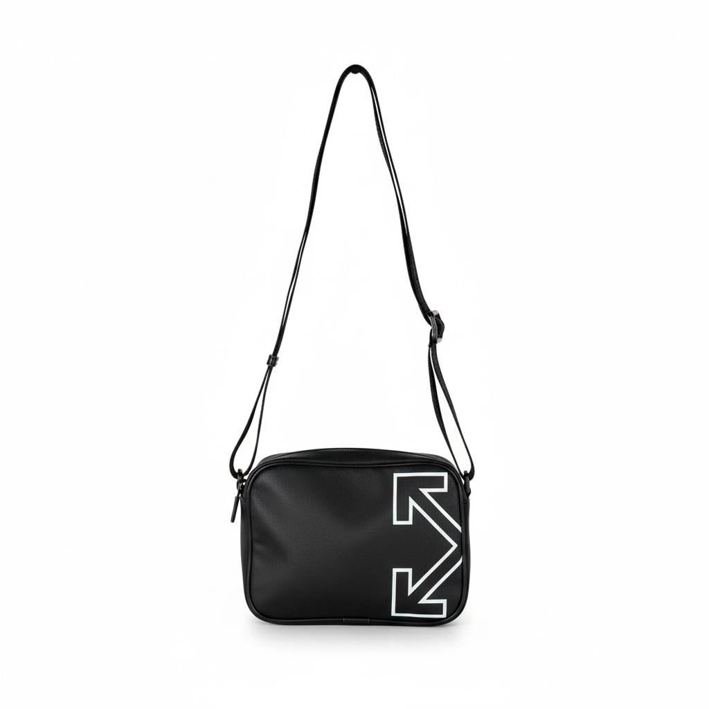 🖤 Off-White Arrow Crossbody Bag – Urban Icon Statement 🔥