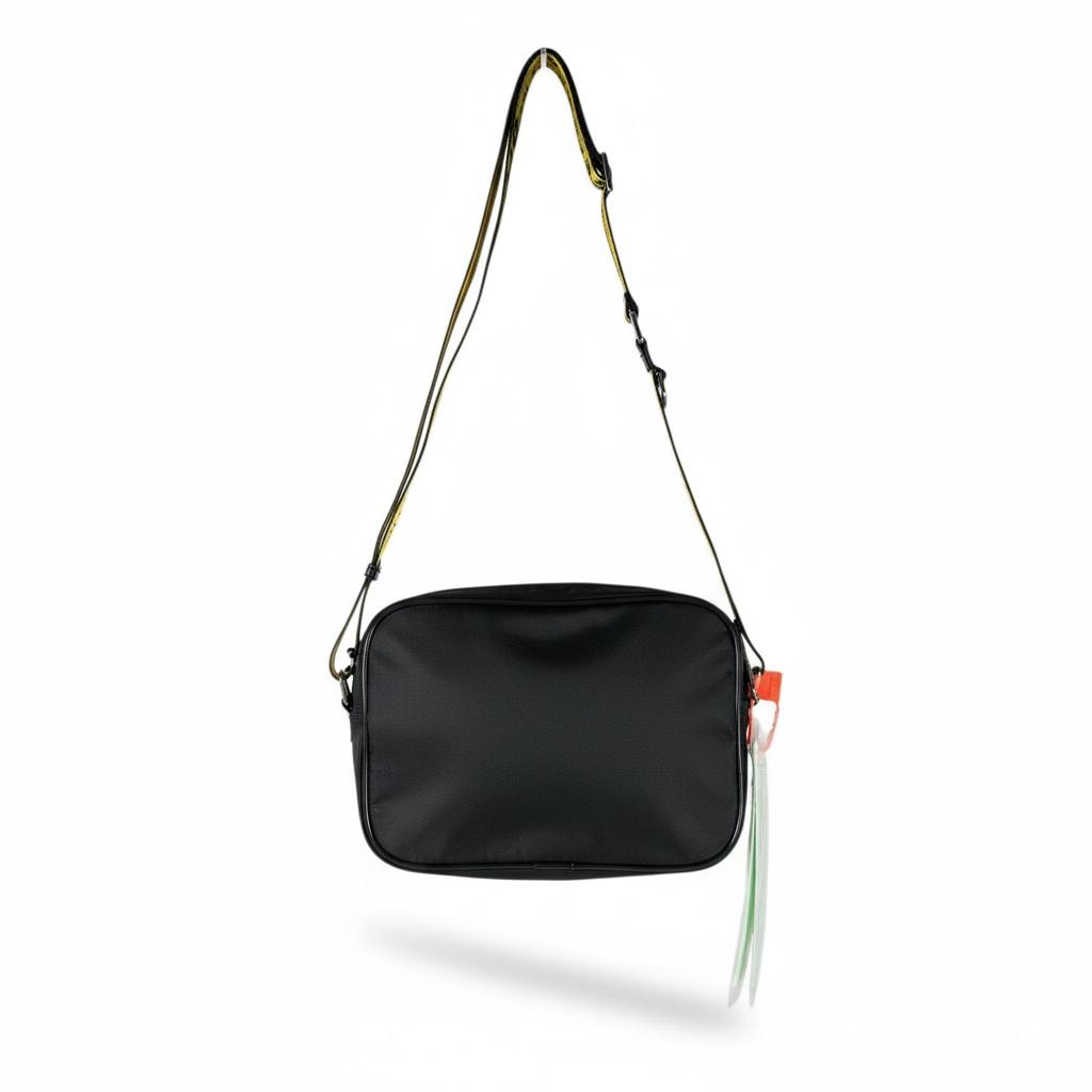 🖤 Off-White™ Signature Black Crossbody Bag ✨