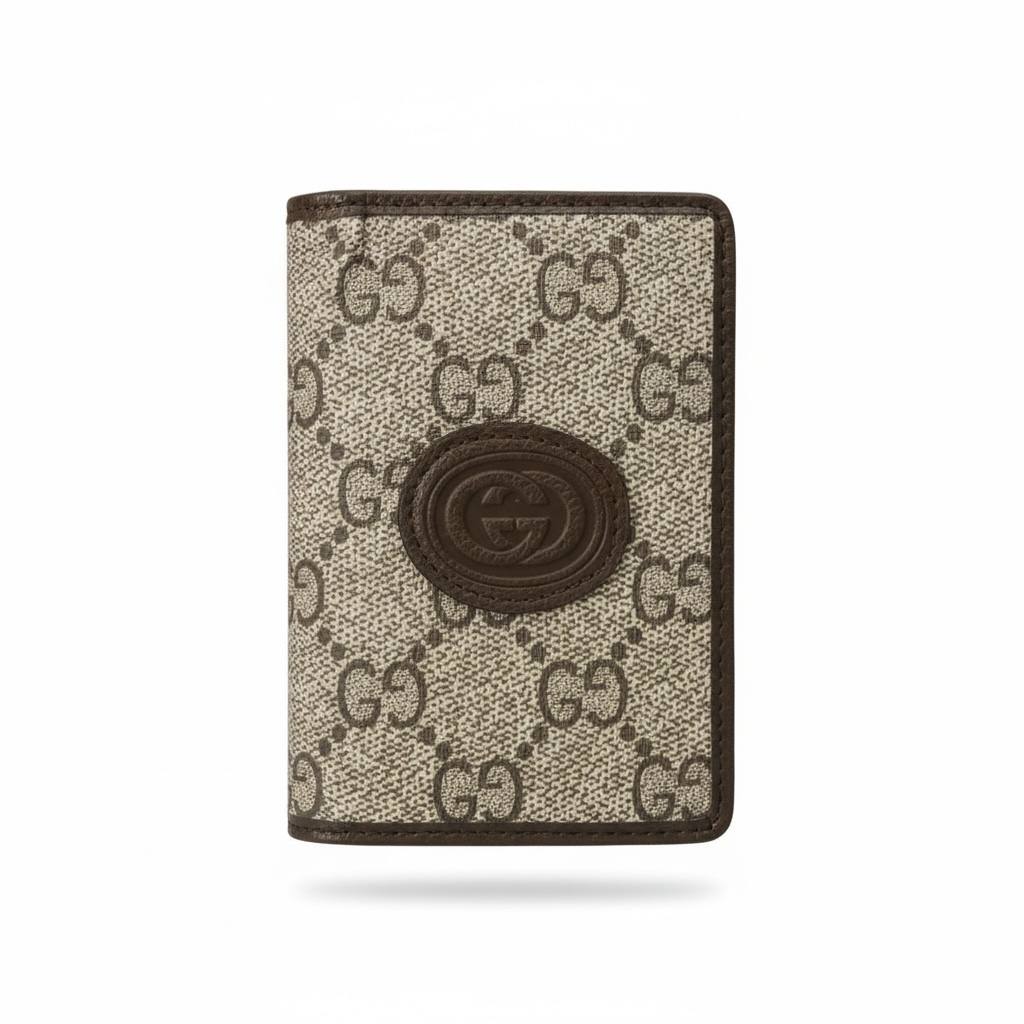 GUCCI GG Supreme Vintage Card Holder 🤎✨ | Classic Monogram Luxury Essential
