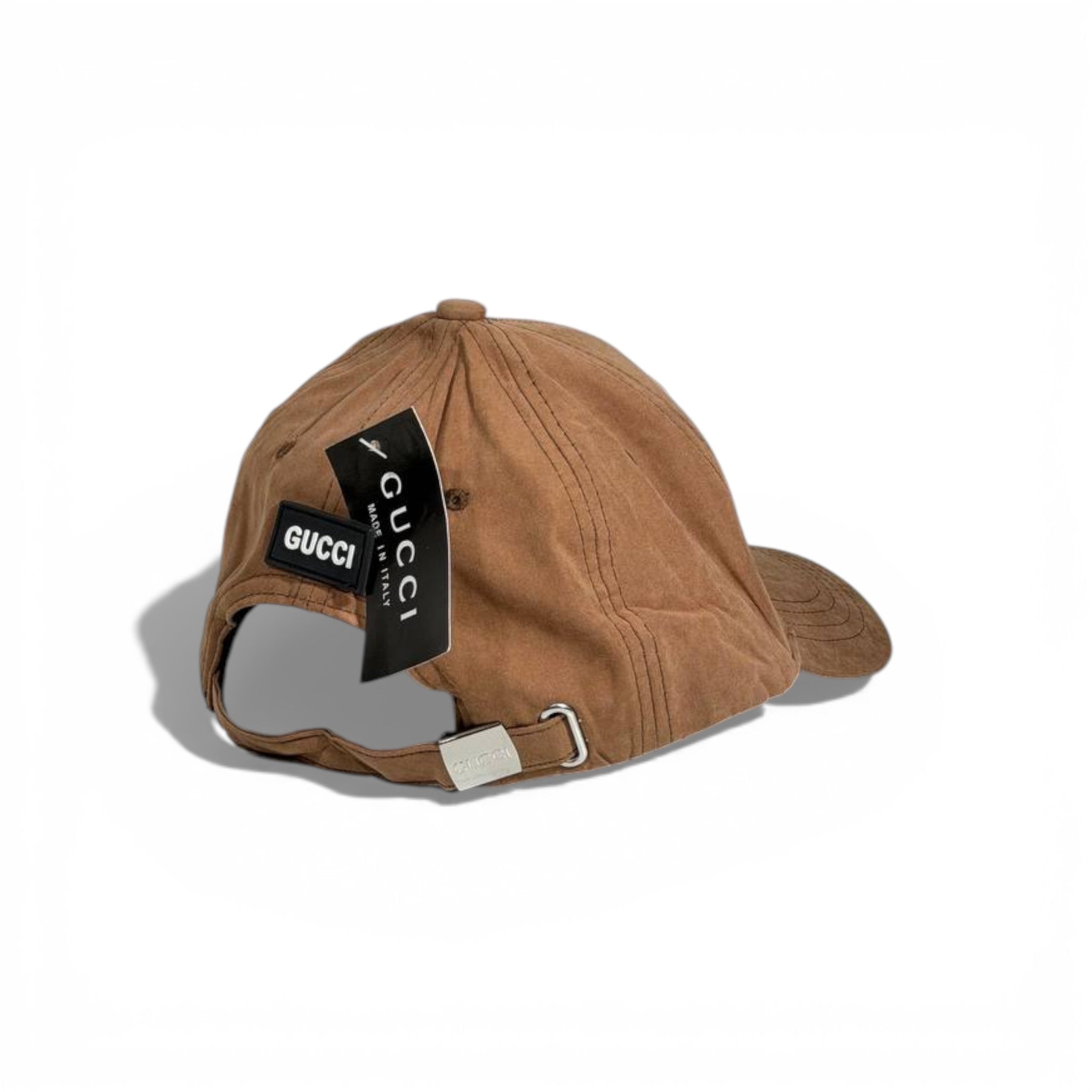 🤎✨ Gucci GG Logo Cap – Brown Suede Luxury Edition ✨🤎