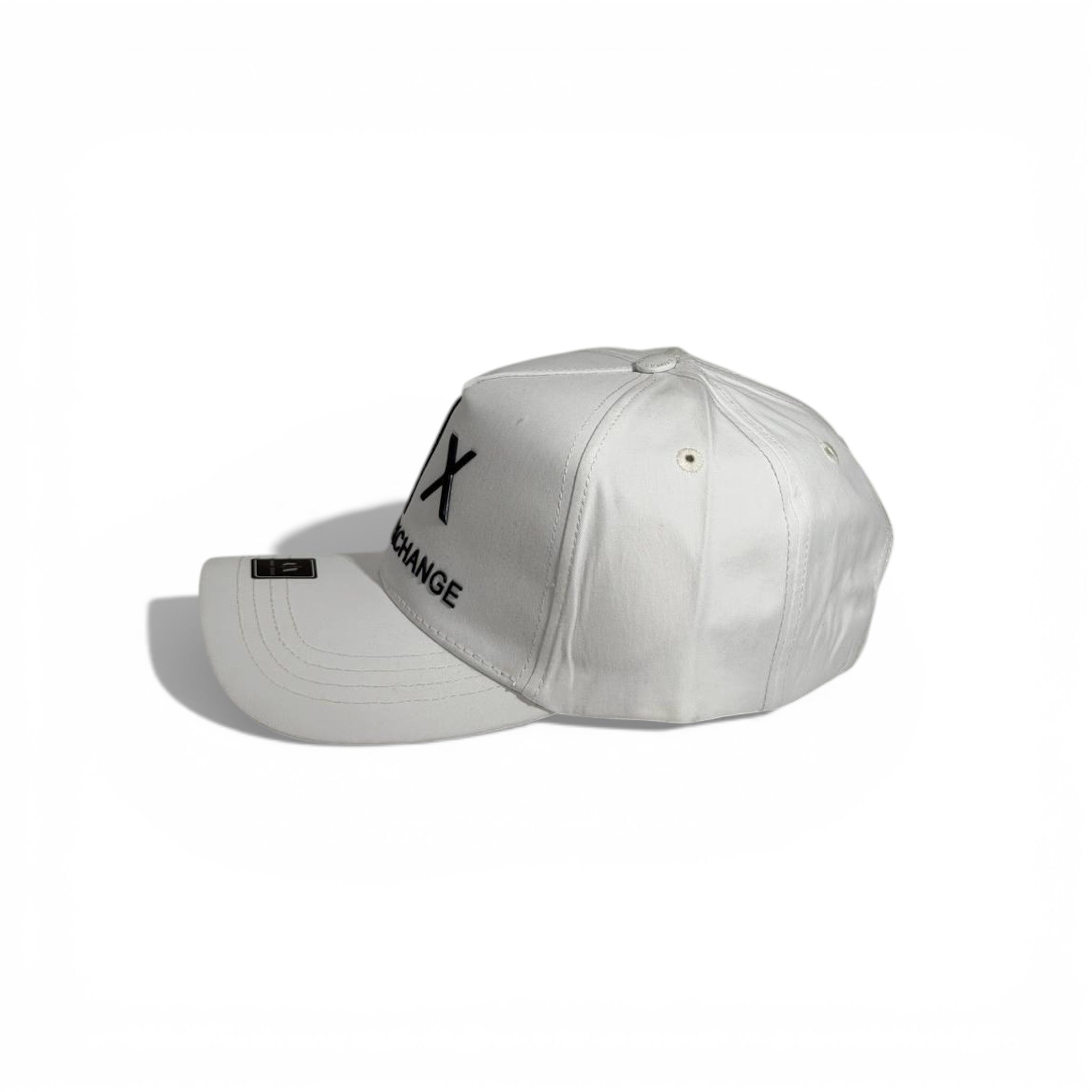 🧢 Armani Exchange A|X All-White Baseball Cap 🤍✨