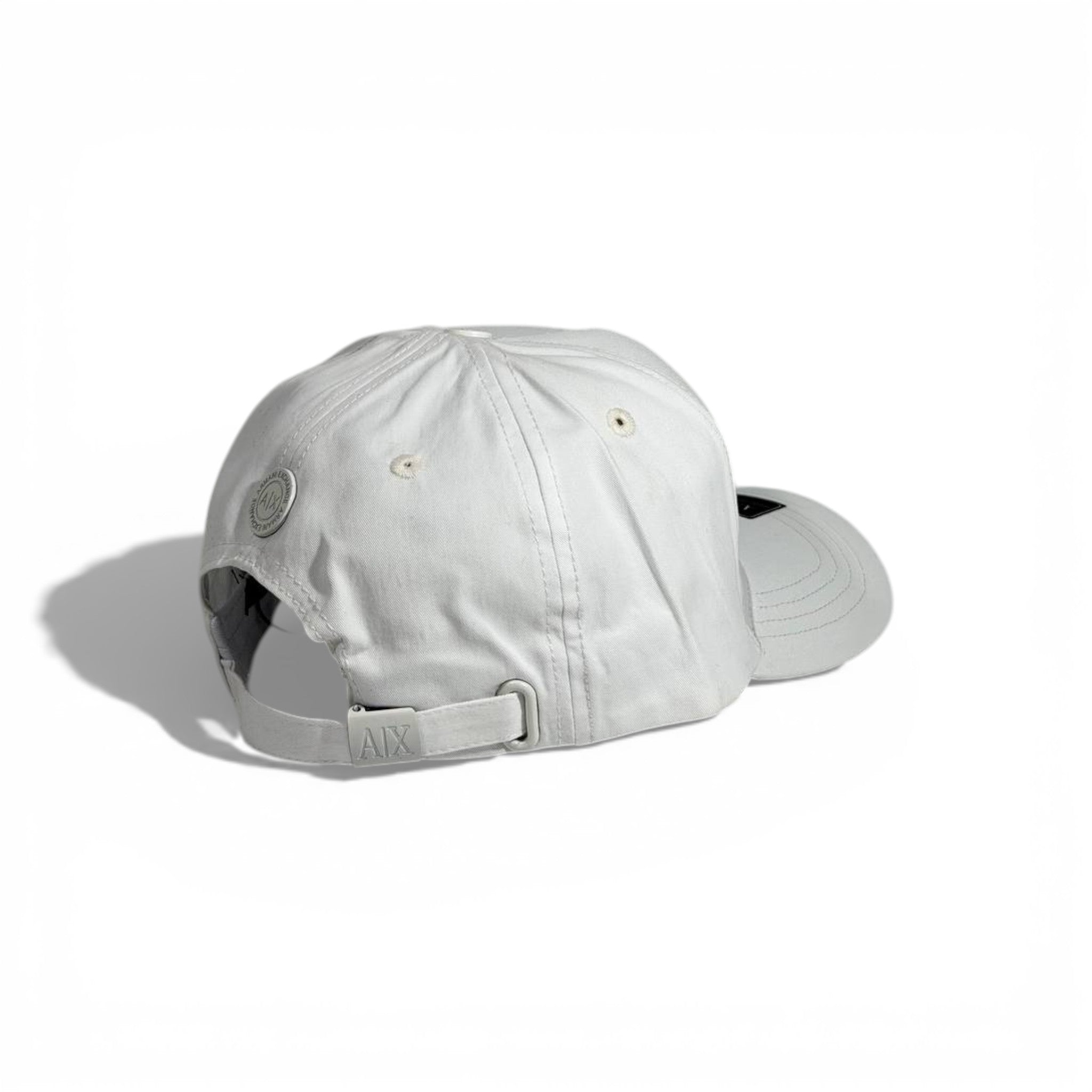 🧢 Armani Exchange A|X All-White Baseball Cap 🤍✨