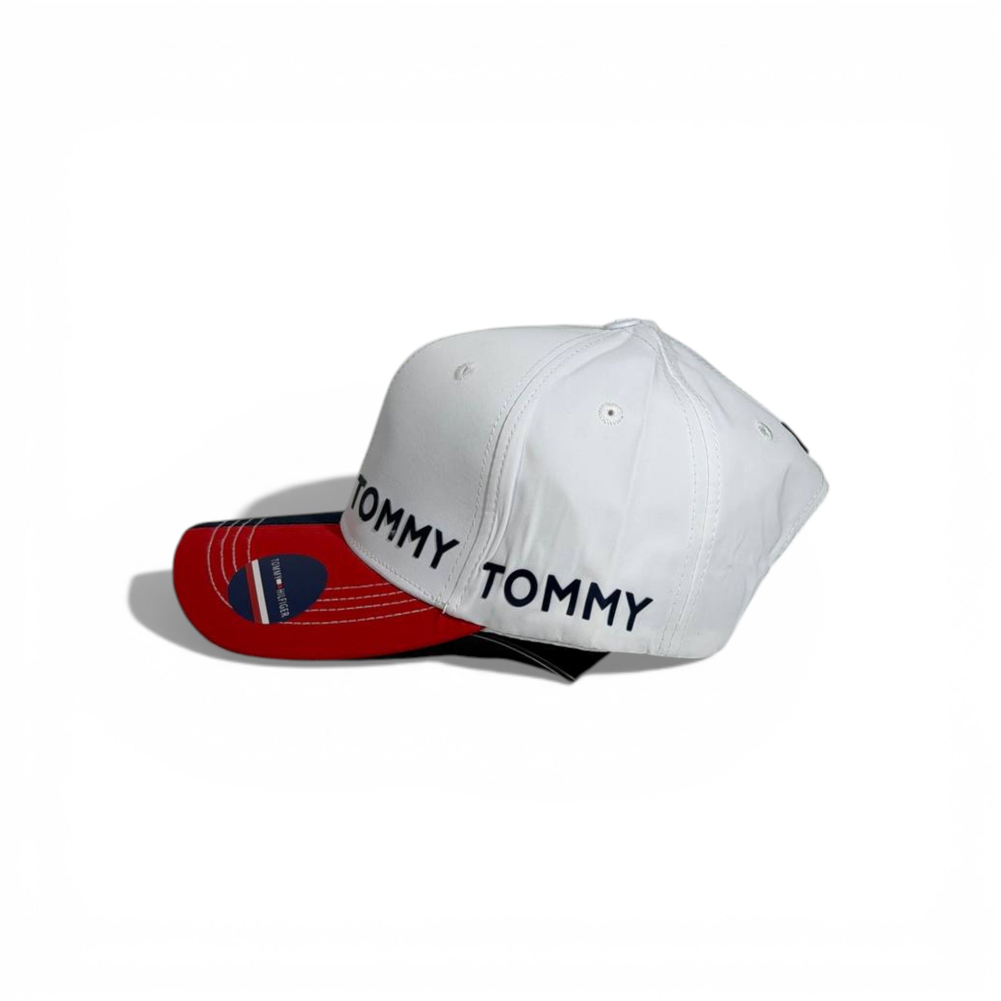 🤍🔥 Tommy Tricolor Signature Baseball Cap 🧢🇺🇸