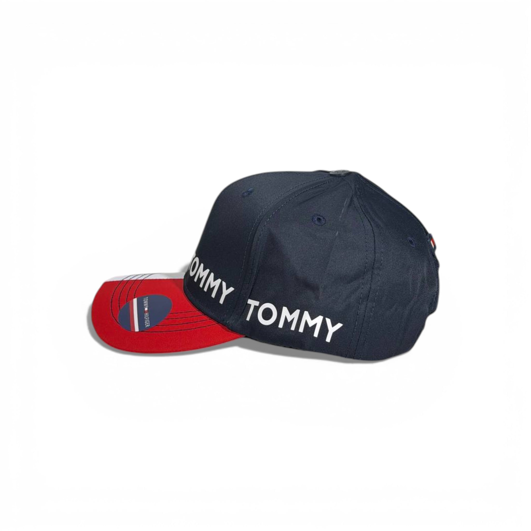 🖤🔥 Tommy Tricolor Signature Baseball Cap 🧢🇺🇸