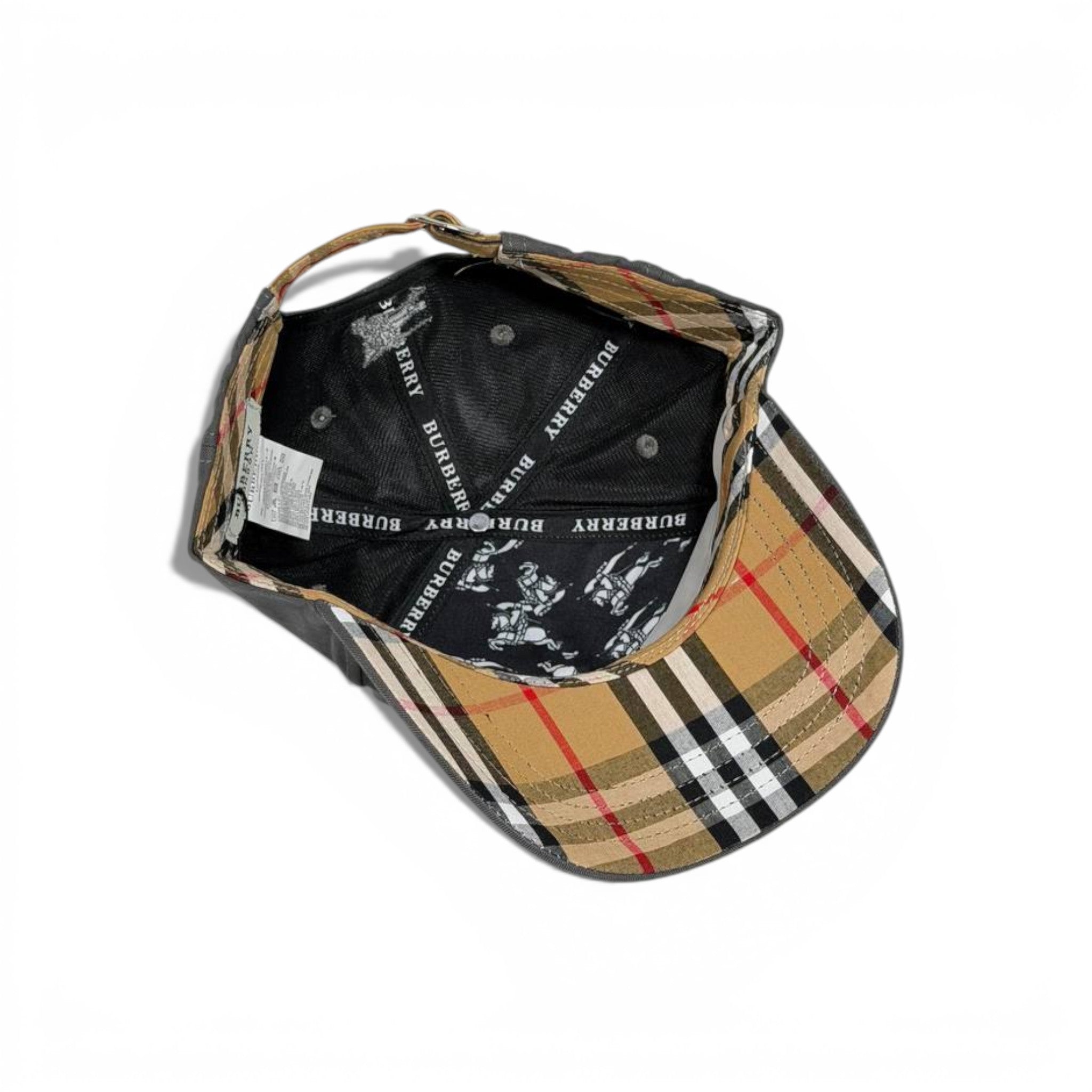 🩶✨ Burberry Grey Minimal Logo Baseball Cap 🧢🔥