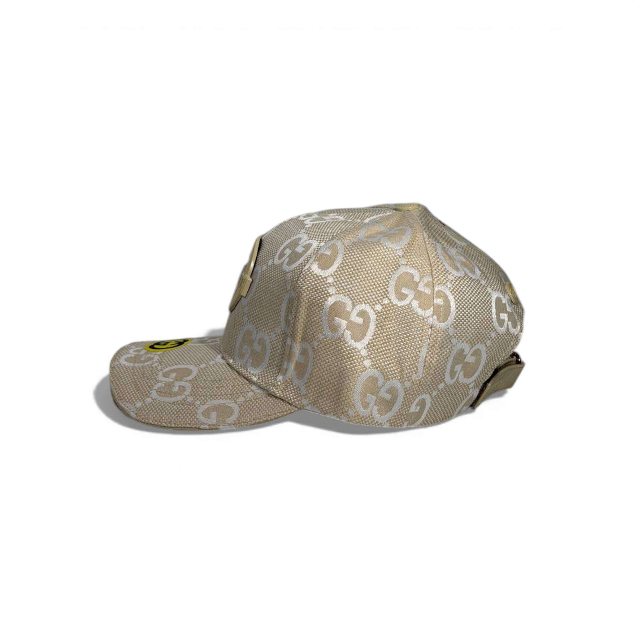 🤎✨ Gucci Beige GG Monogram Baseball Cap 🧢🔥