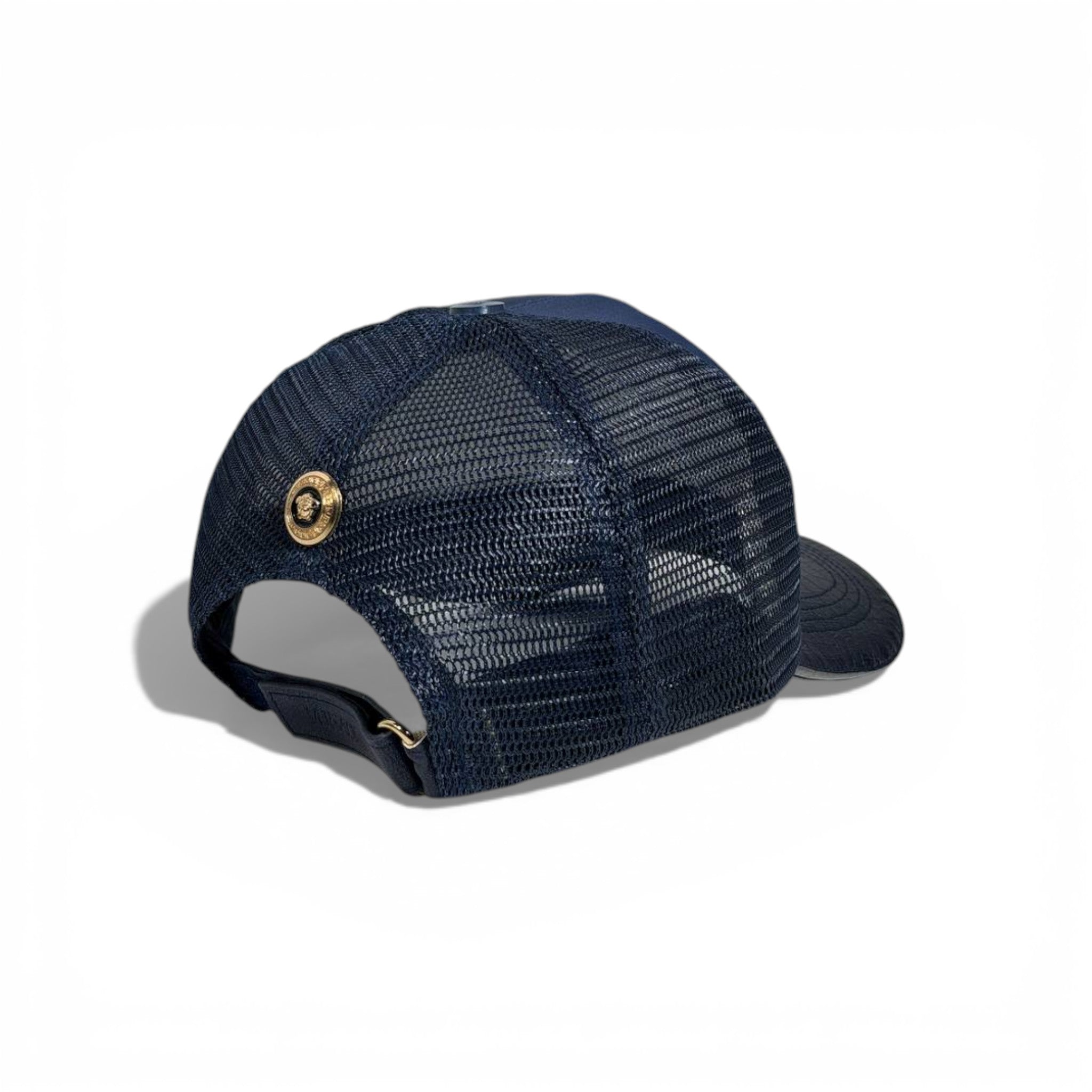 💙 Versace Navy Medusa Trucker Baseball Cap 🐍✨