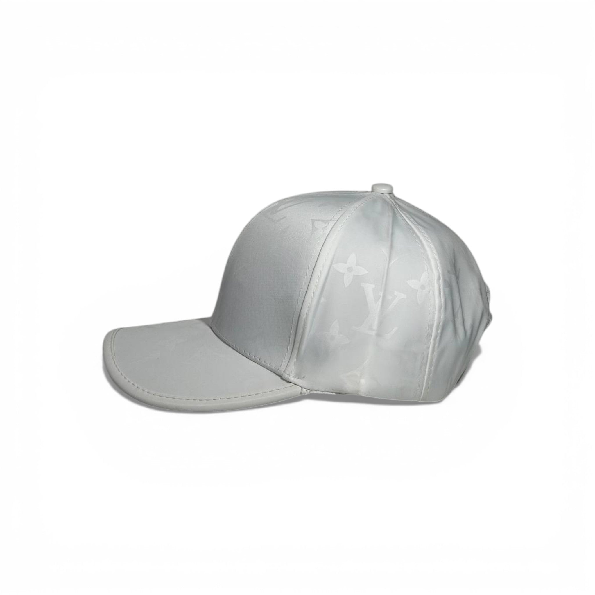 🤍 Louis Vuitton White Monogram Baseball Cap ✨👑