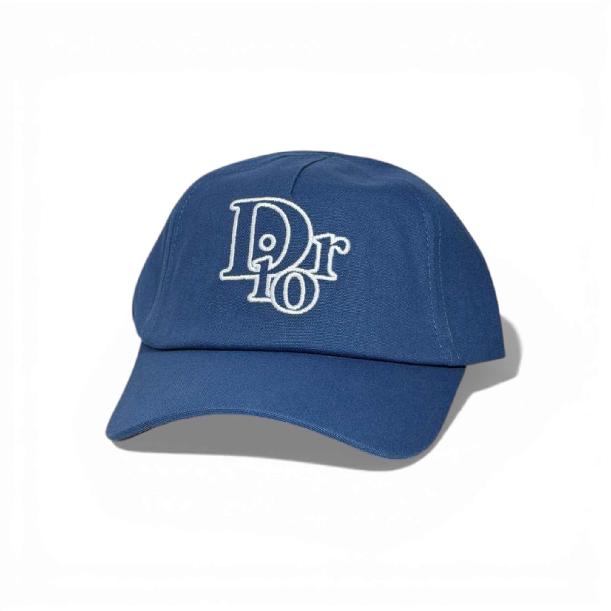 💙 Dior Blue Cap with Embroidered Logo 🧢✨