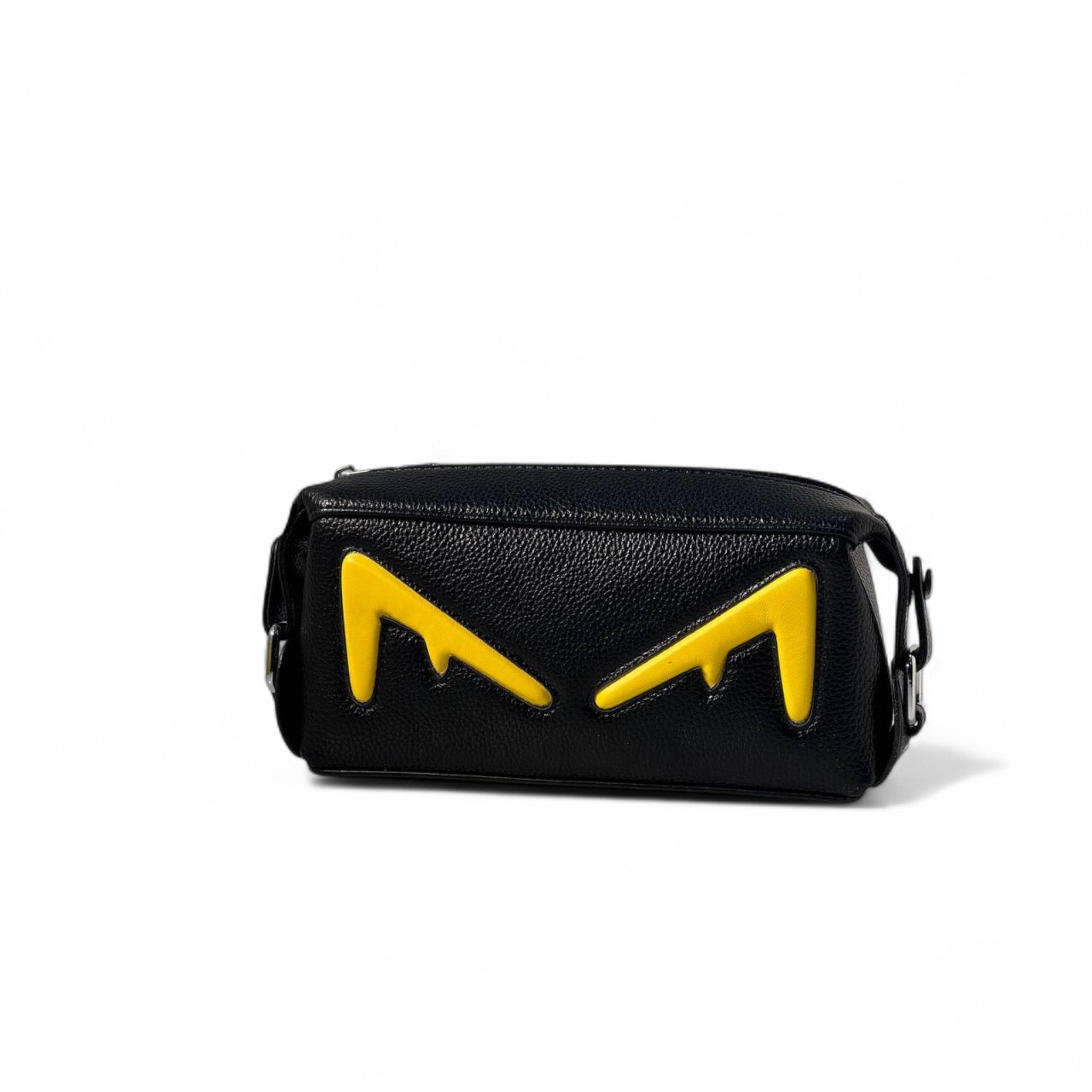 ๐ก Fendi Monster Eyes Leather Crossbody โ Statement Luxury Bag ๐