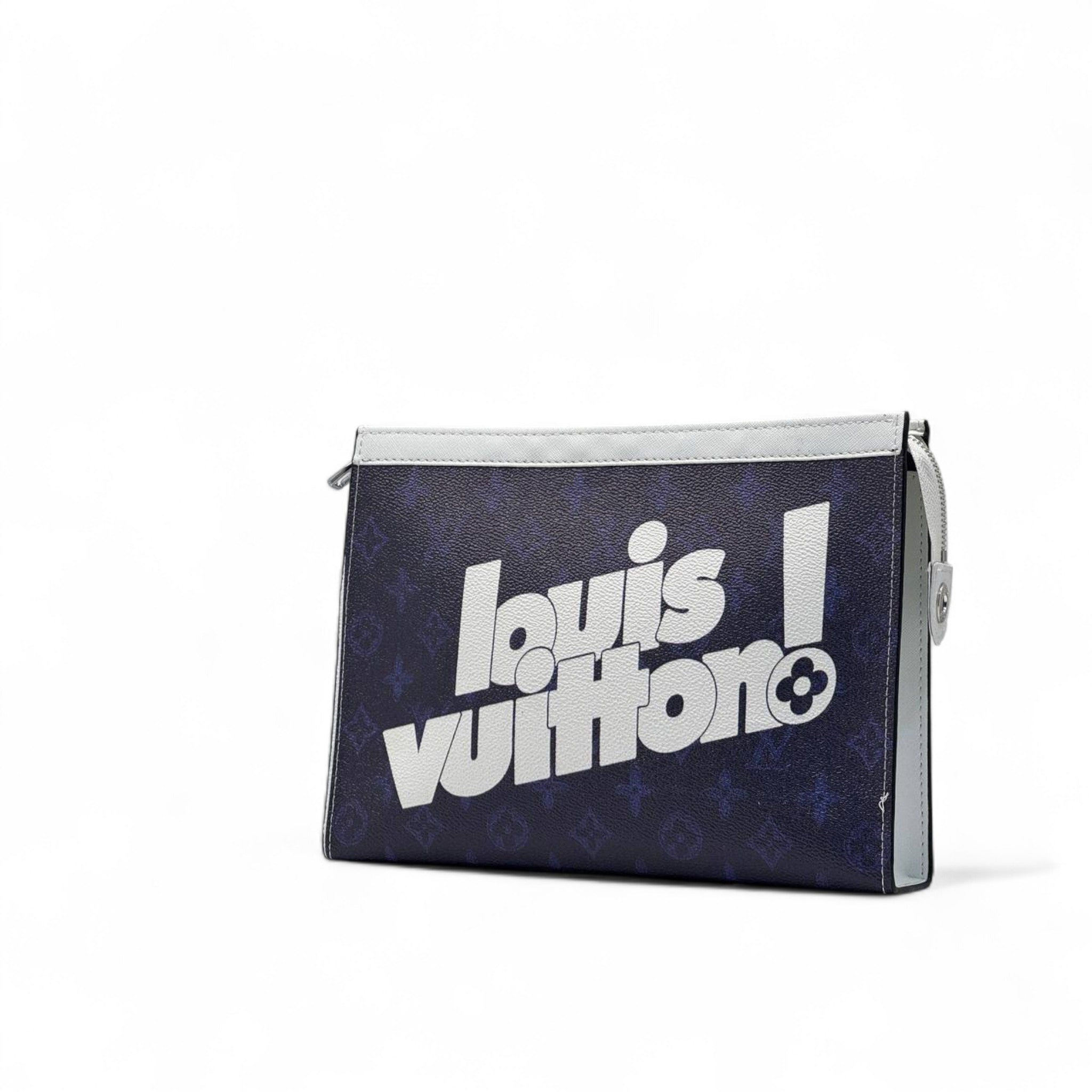 💥 Louis Vuitton Monogram Graffiti Pouch – Street Meets Chic 🖤