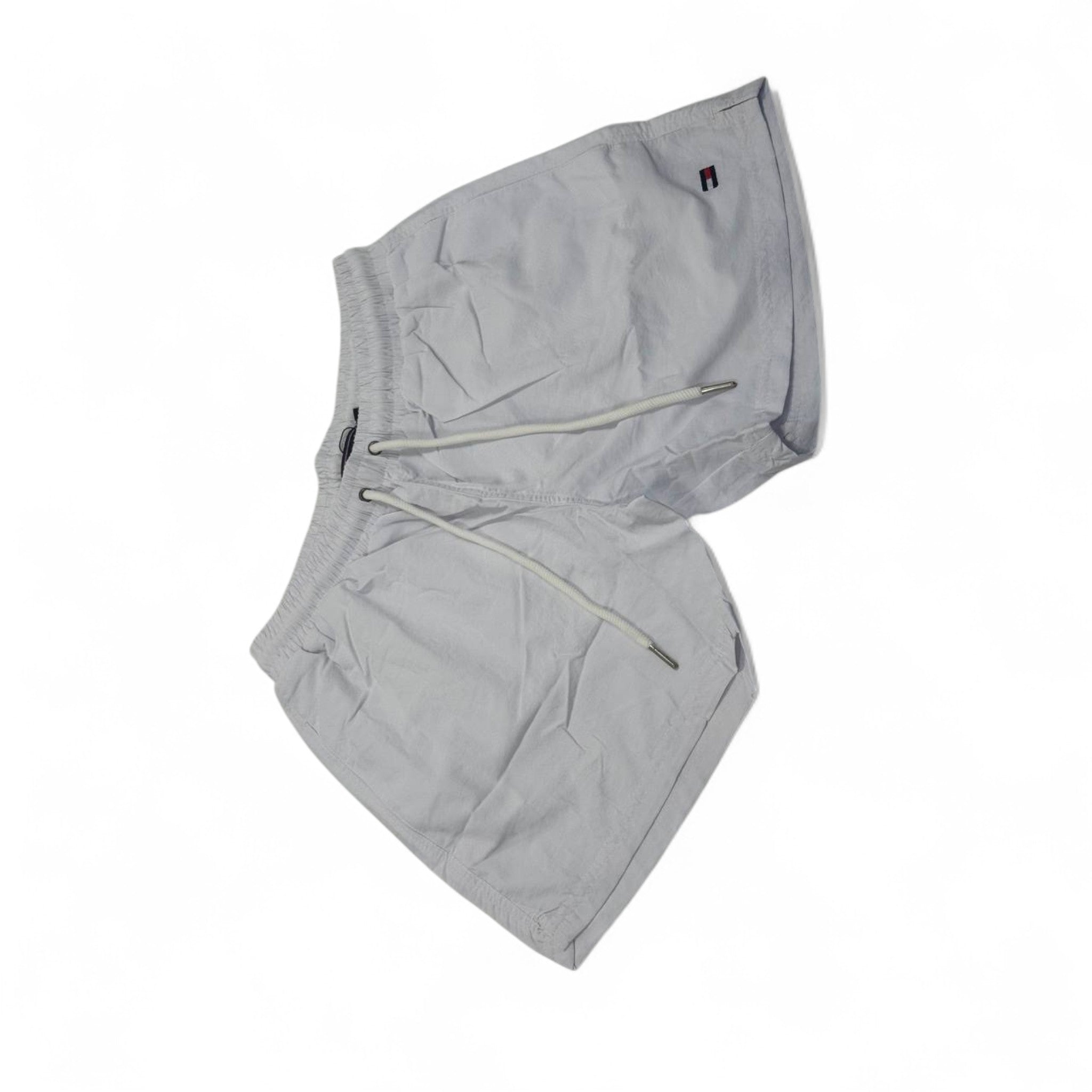 🤍 Tommy Hilfiger White Swim Shorts – Crisp, Clean & Timeless