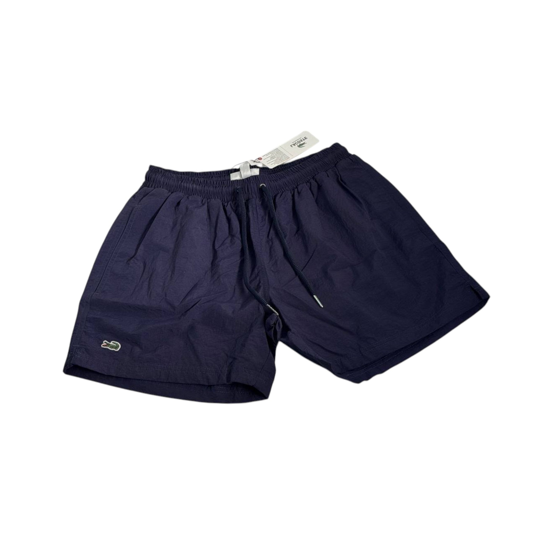 🟣 Lacoste Classic Navy Swim Shorts – Timeless Poolside Cool