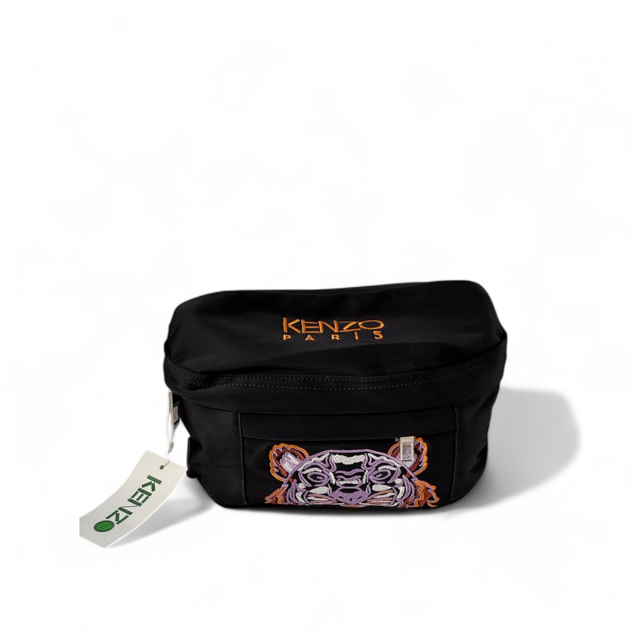 ๐ฅ Kenzo Tiger Embroidered Belt Bag โ Black Elegance ๐
๐ค