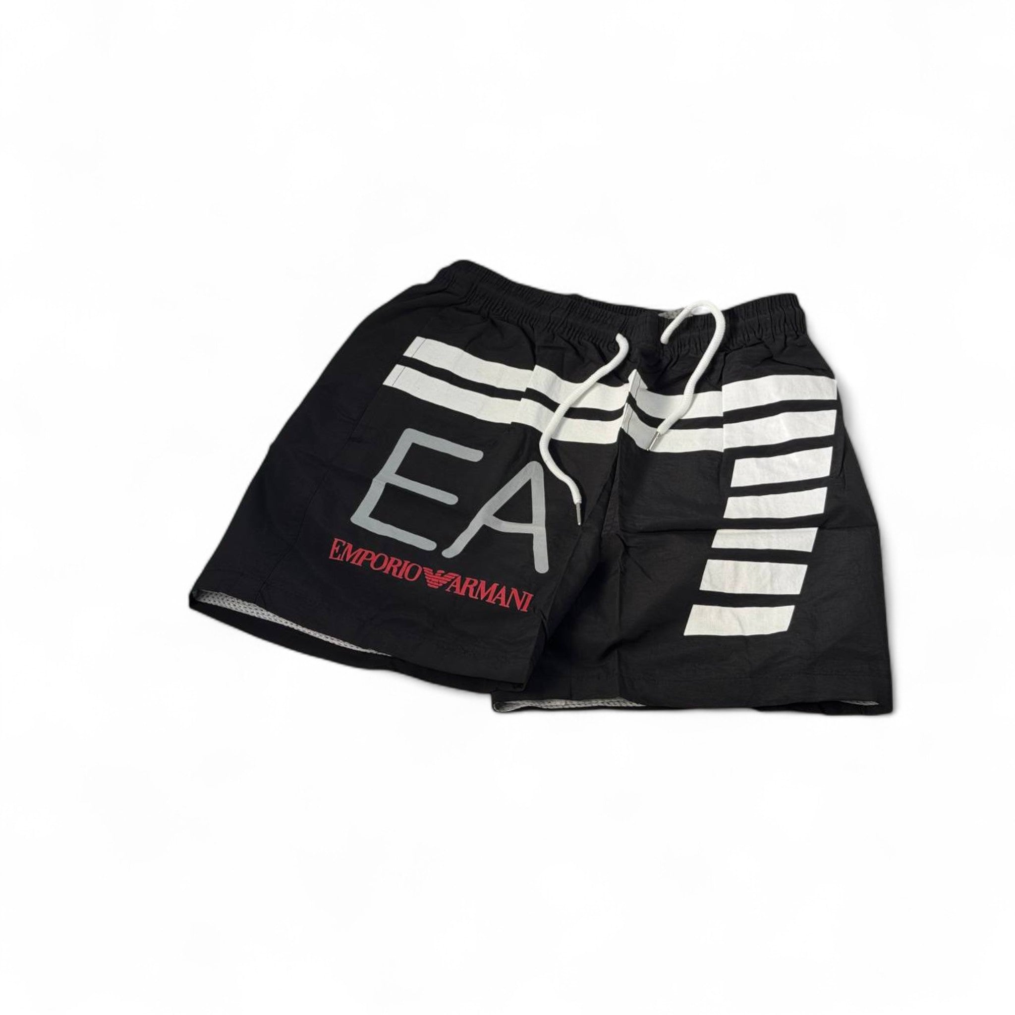 🖤 Emporio Armani EA Black Swim Shorts – Bold Italian Luxury 🇮🇹🩳