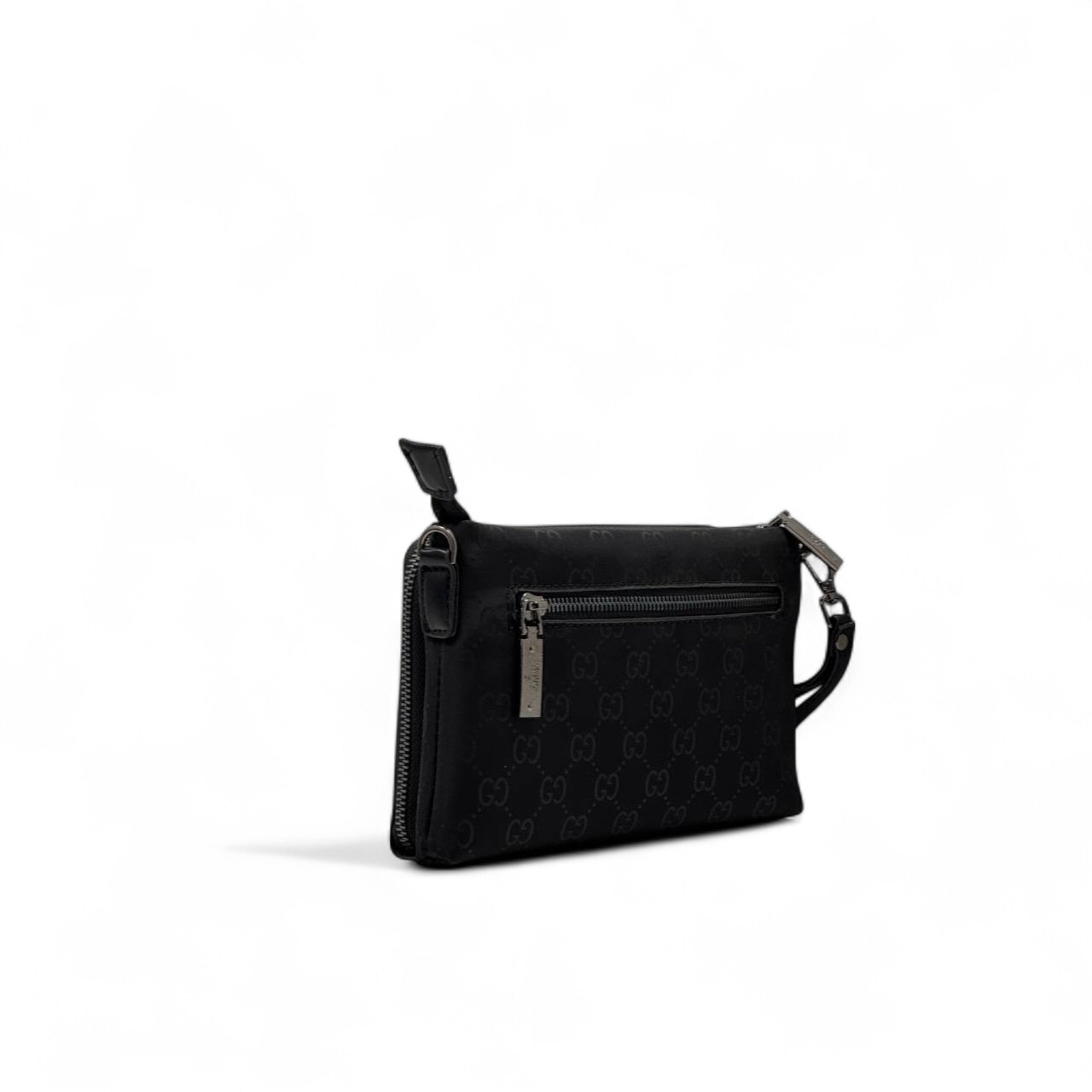 🖤 GUCCI GG Embossed Convertible Wallet – Crossbody & Wristlet 2-in-1