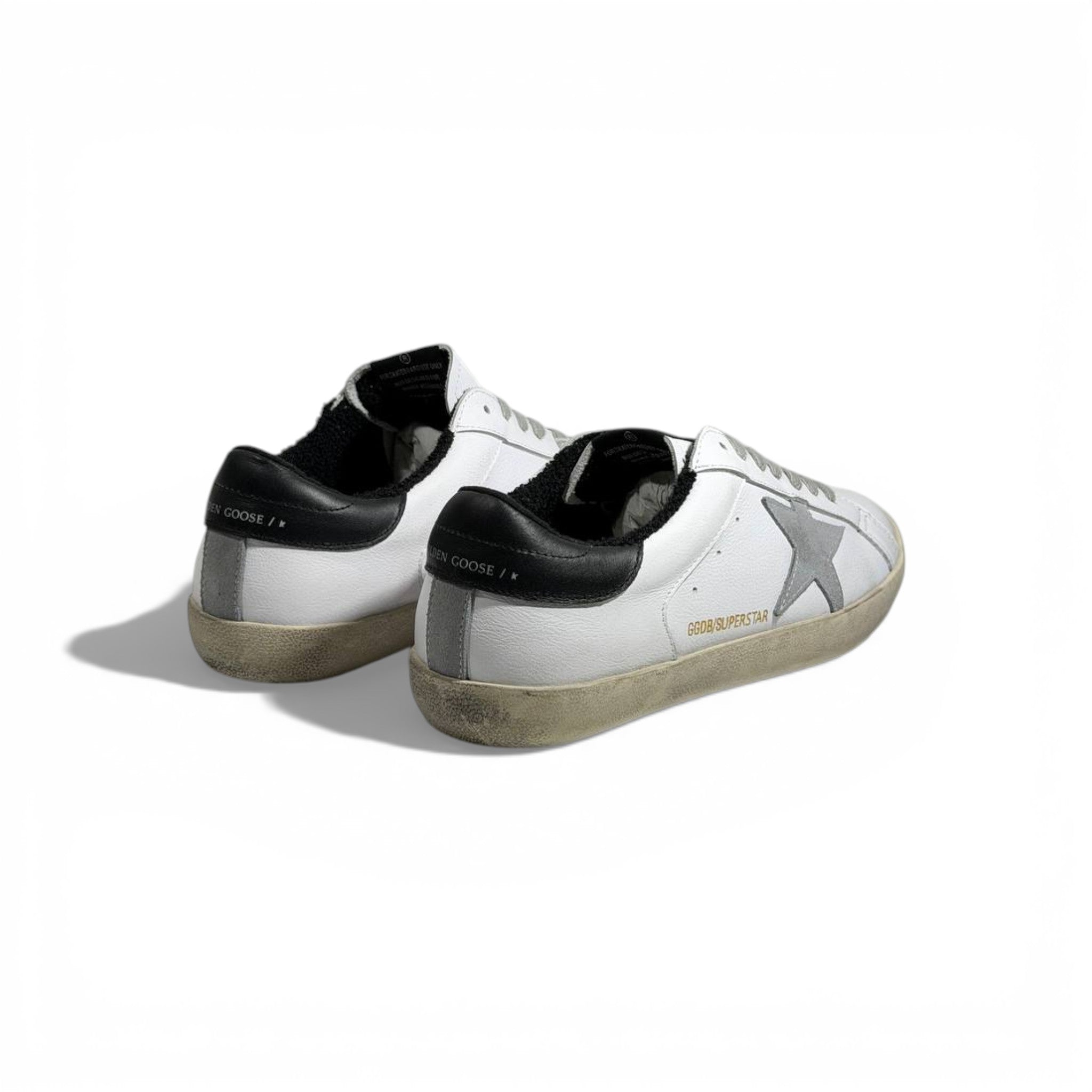 ⭐🤍 Golden Goose Superstar White Sneakers – Iconic Star Edition 👟✨