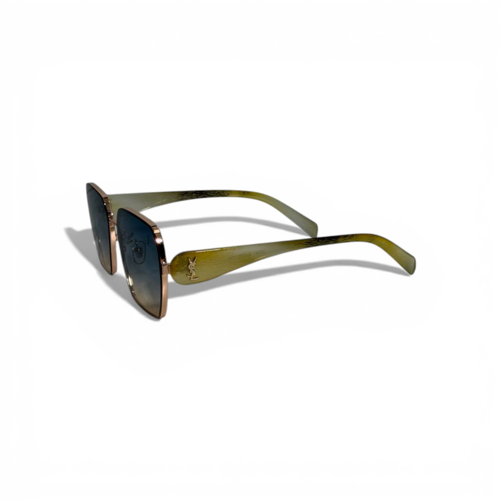 🕶️ Saint Laurent Square Sunglasses – Elegant Gradient Design ✨💛