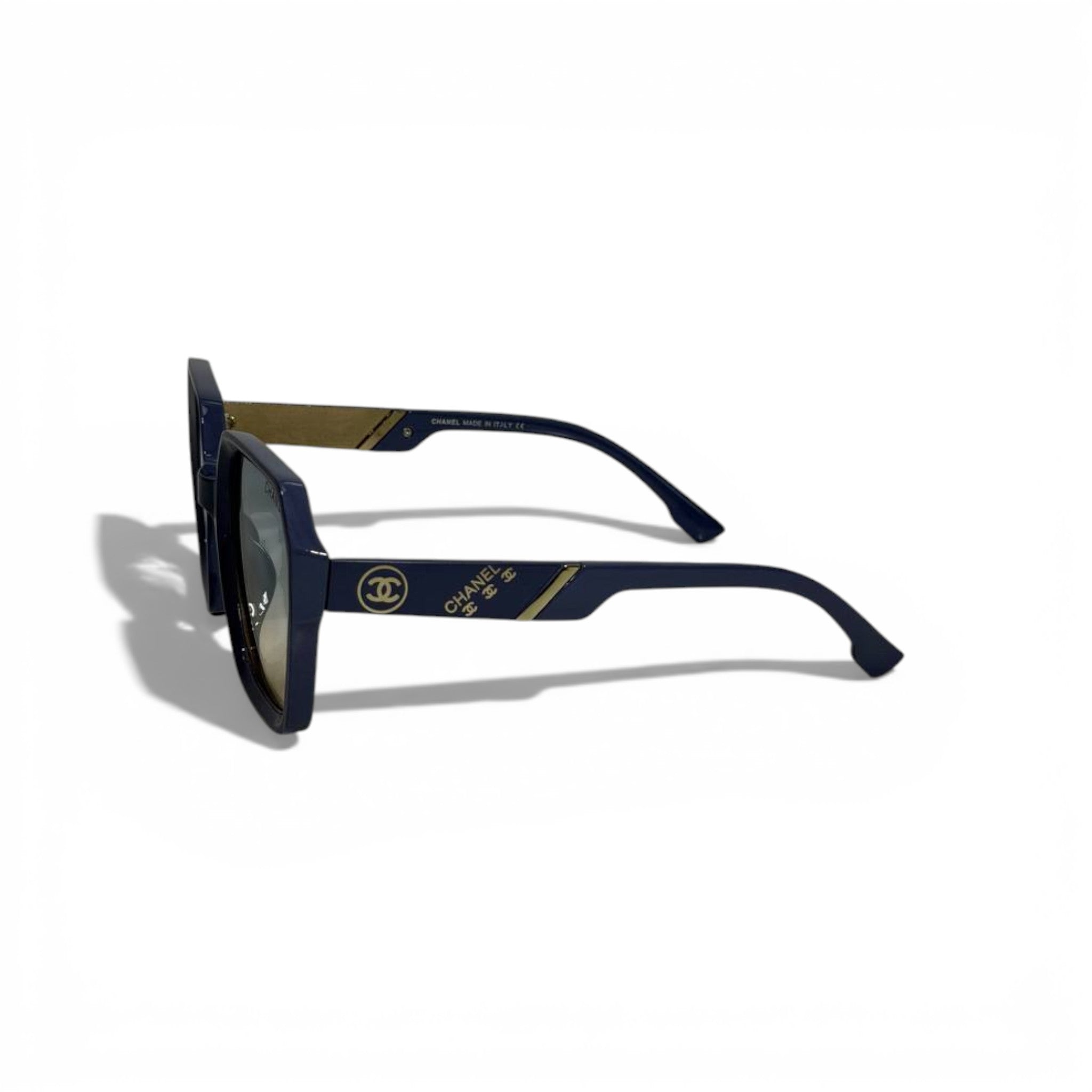 🕶️💙 Chanel Oversized Square Sunglasses with Iconic Logo 💙🕶️