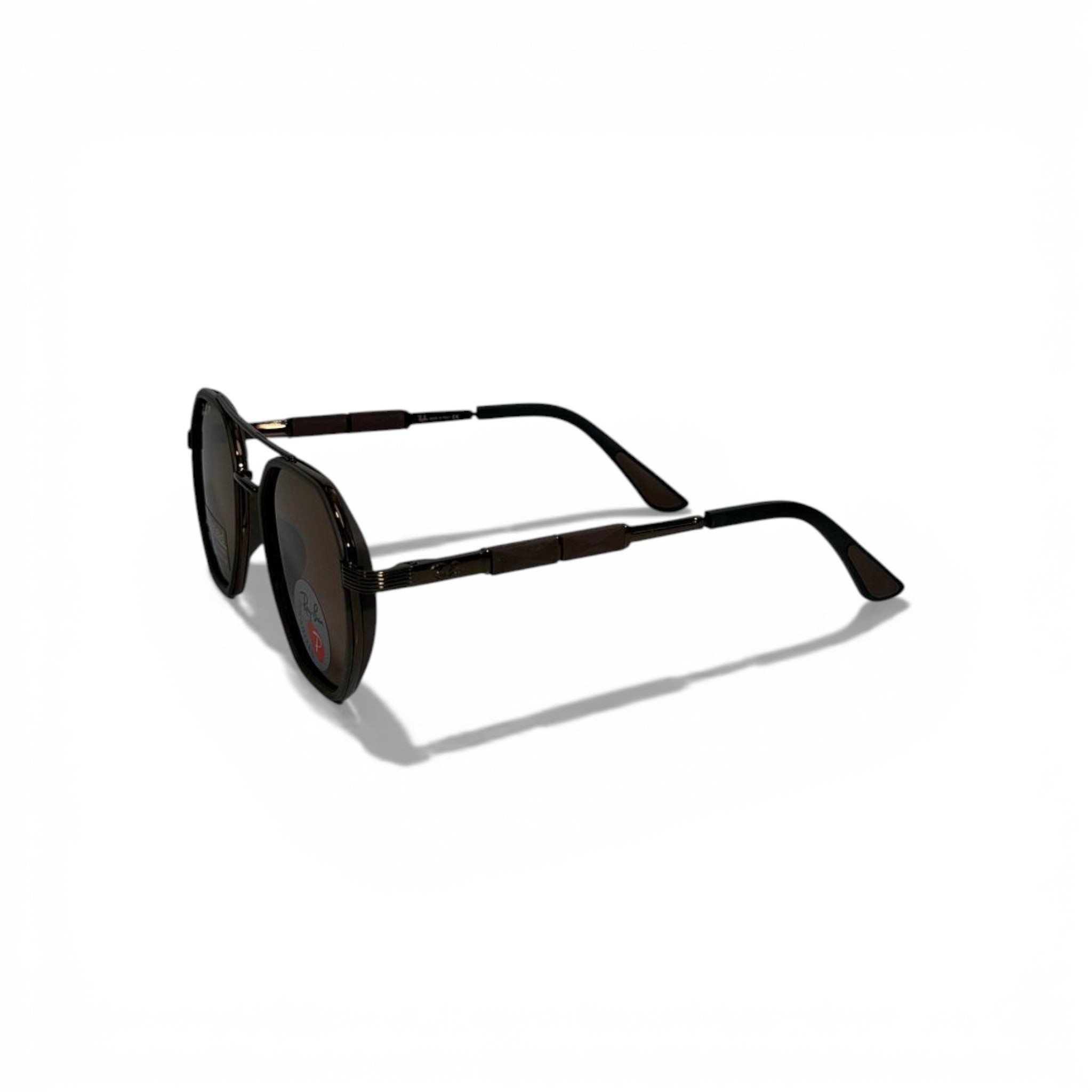 🕶️🤎 Ray-Ban Round Polarized Sunglasses – Brown Lenses 🤎🕶️
