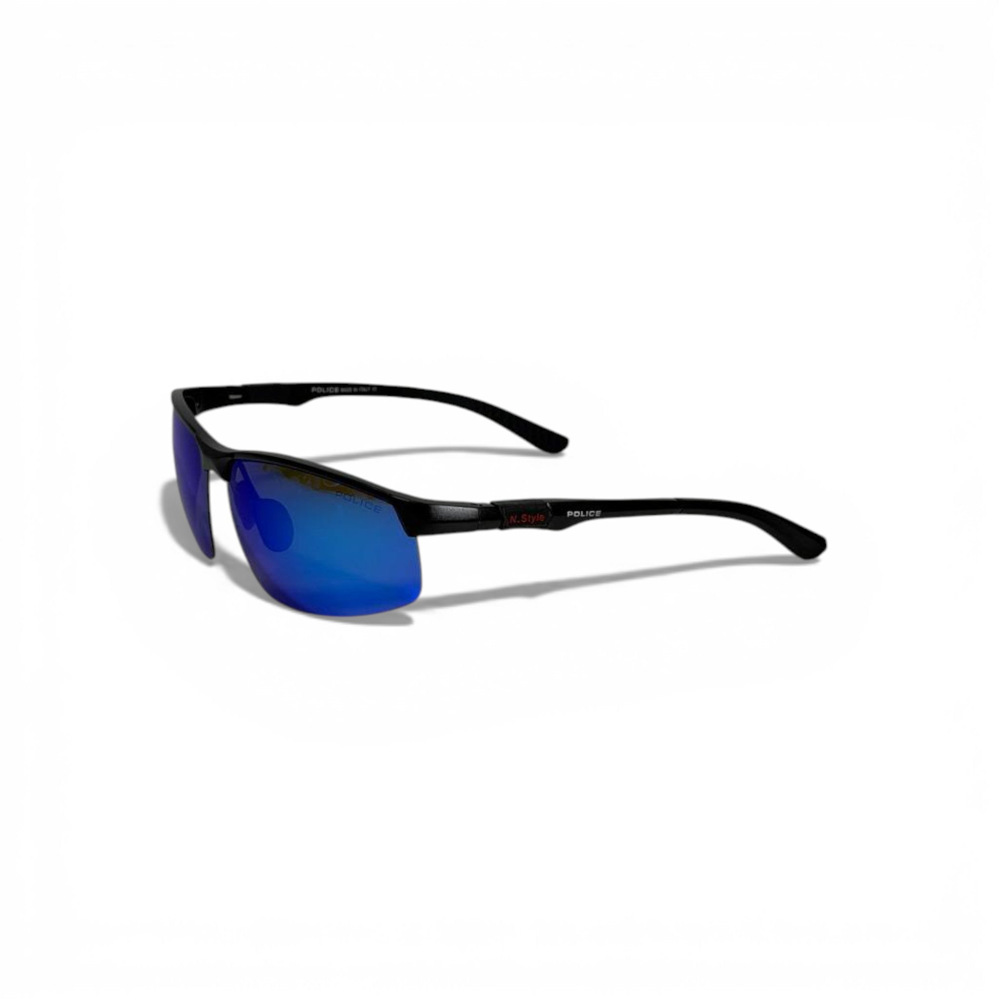 Police Sport Sunglasses – Blue Mirror Performance Edition 🕶️💙