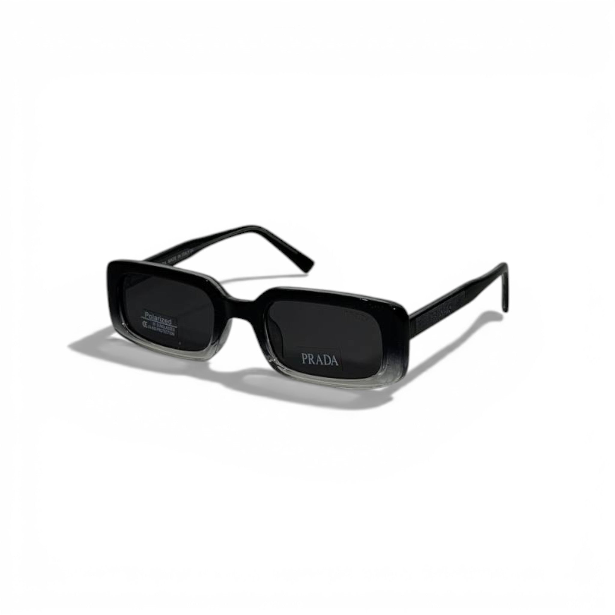 🖤 PRADA Rectangular Sunglasses – Black Frame & Dark Lenses | Luxury Designer Eyewear 🖤
