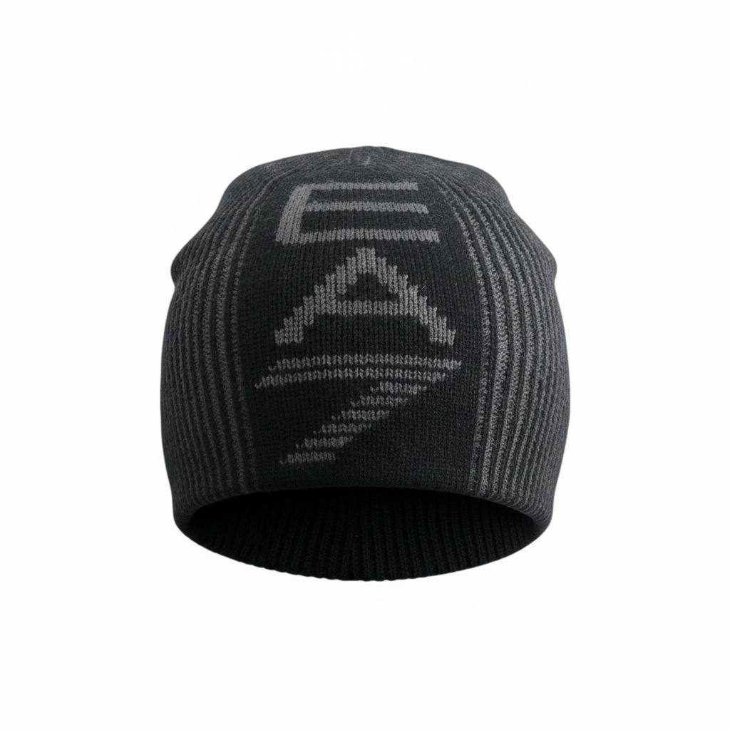 🧢 EA7 Emporio Armani Knit Beanie – Modern Sport Luxury 🖤⚡