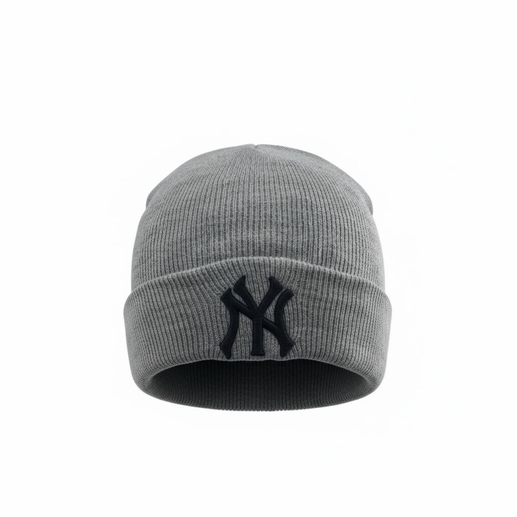 🧢 New York NY Classic Knit Beanie – Winter Essential Style ❄️🔥