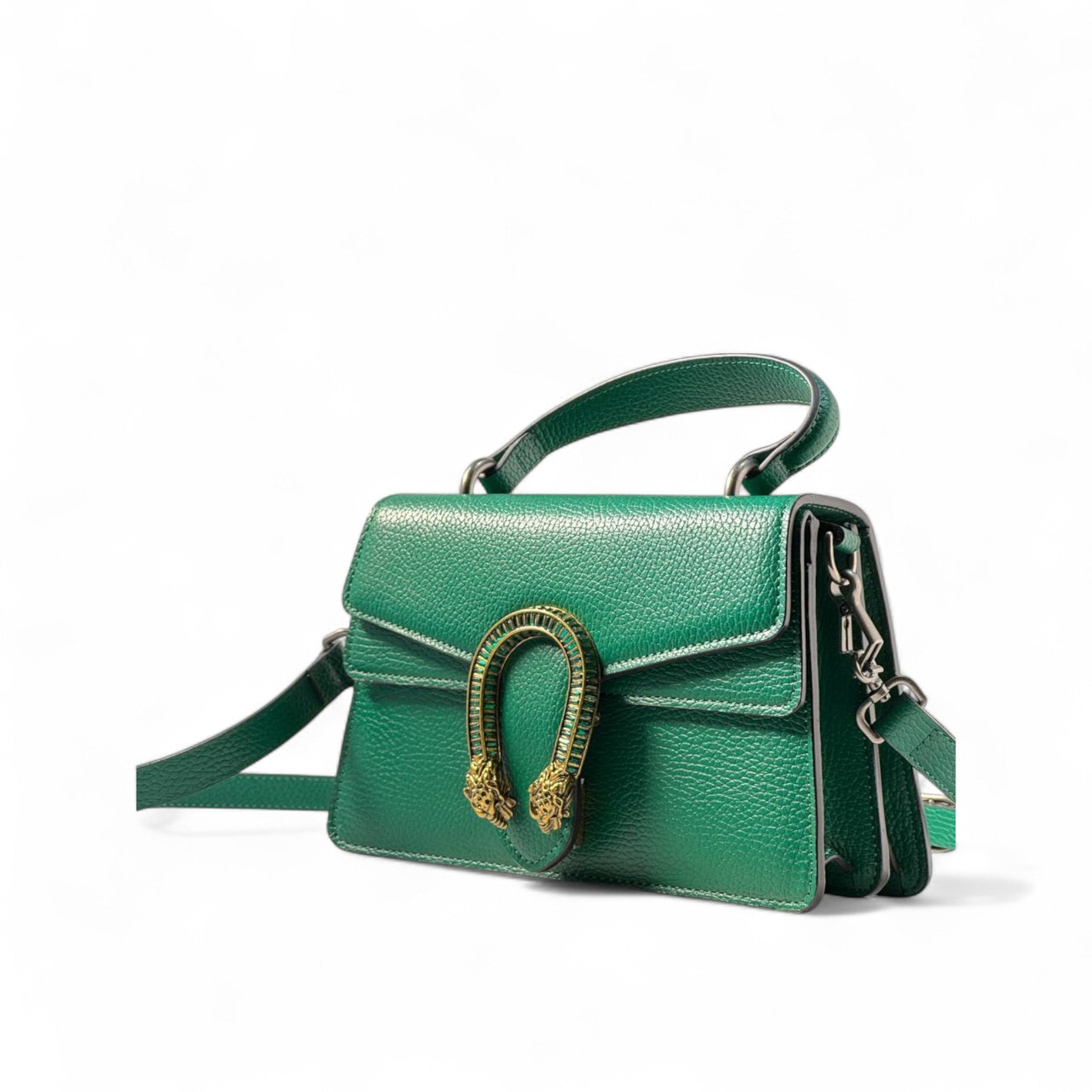 Gucci Dionysus Green Mini Bag 💚🐅 – Bold Color, Timeless Power