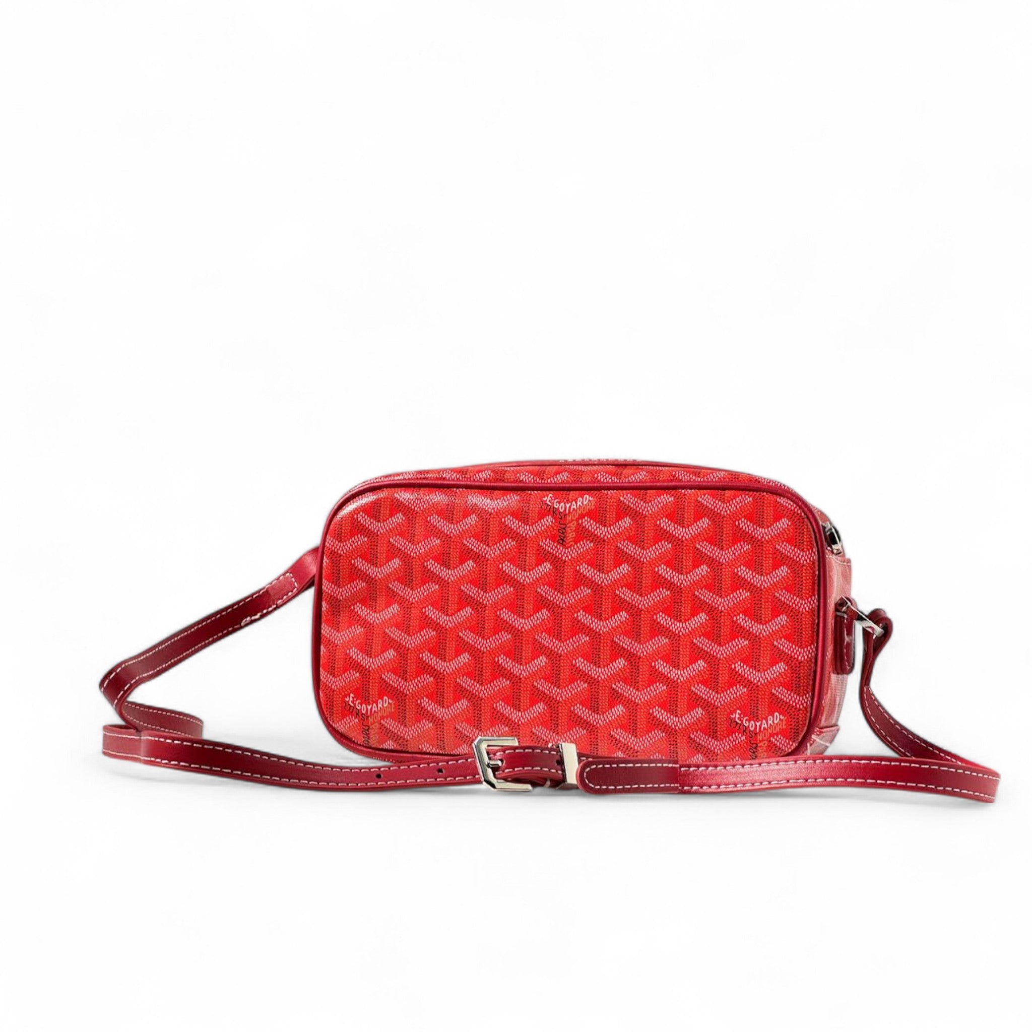 Goyard Red Mini Crossbody Bag – Bold Luxury Statement ❤️🔥