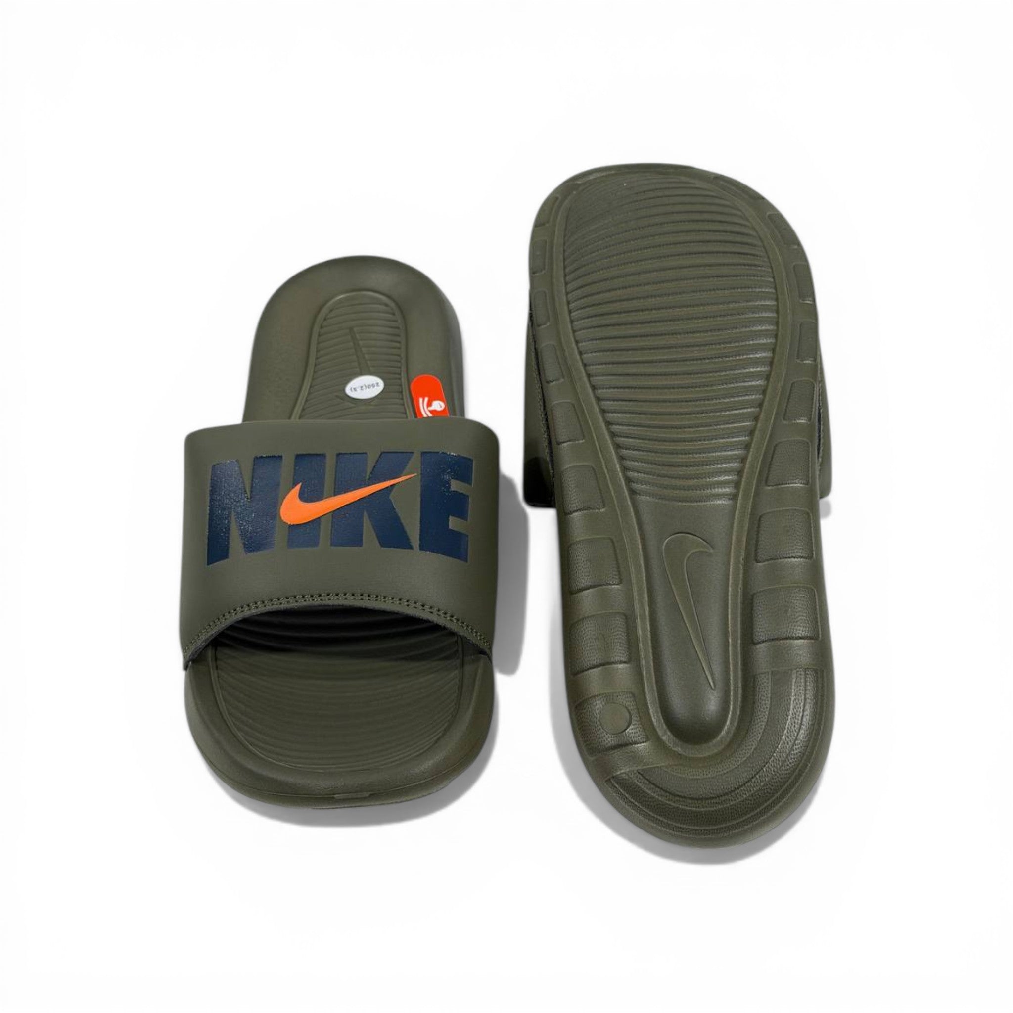 🟢 Nike Victory One Slides – Olive Green Street Edition