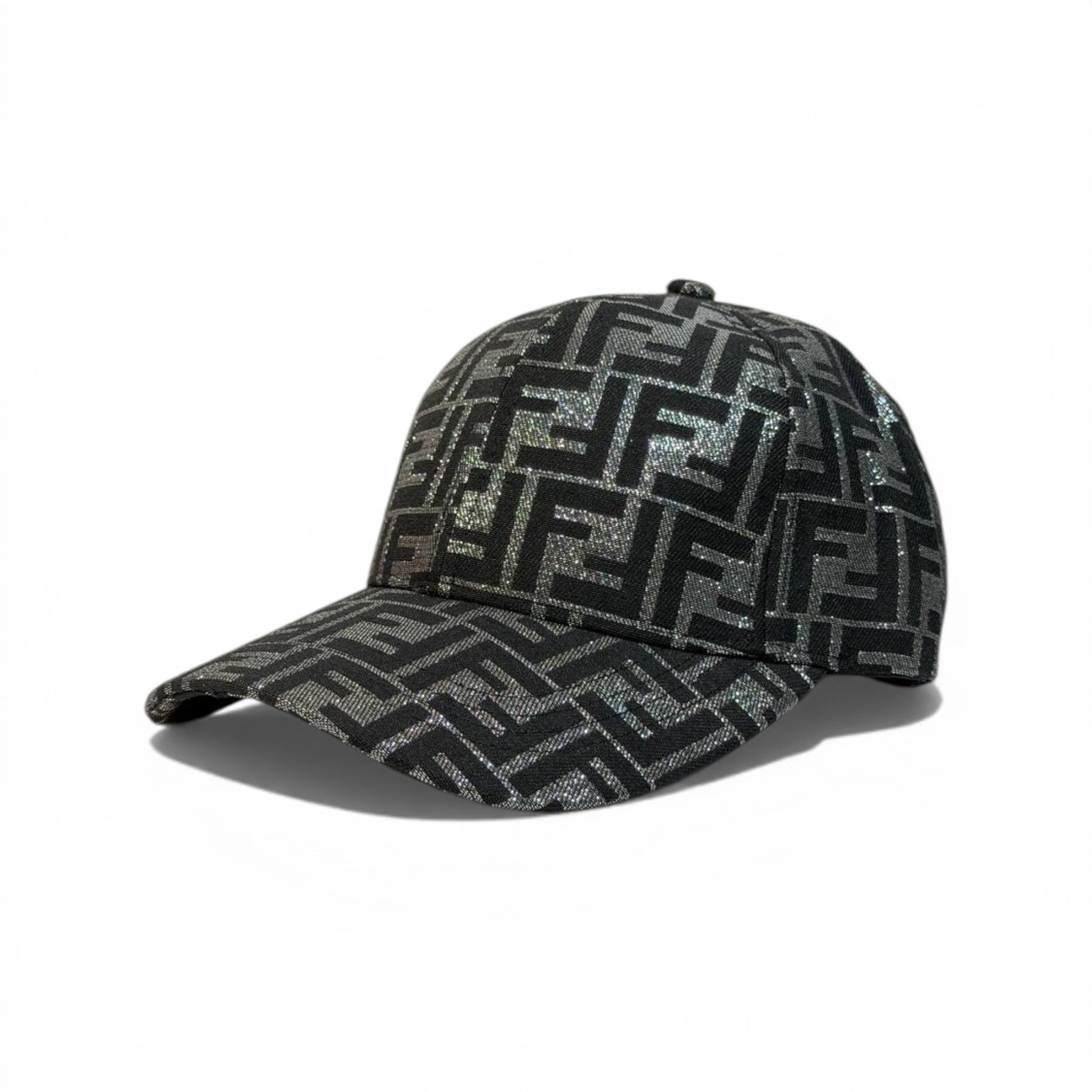 Fendi FF Monogram Cap Black Graphite Edition 🧢🖤✨