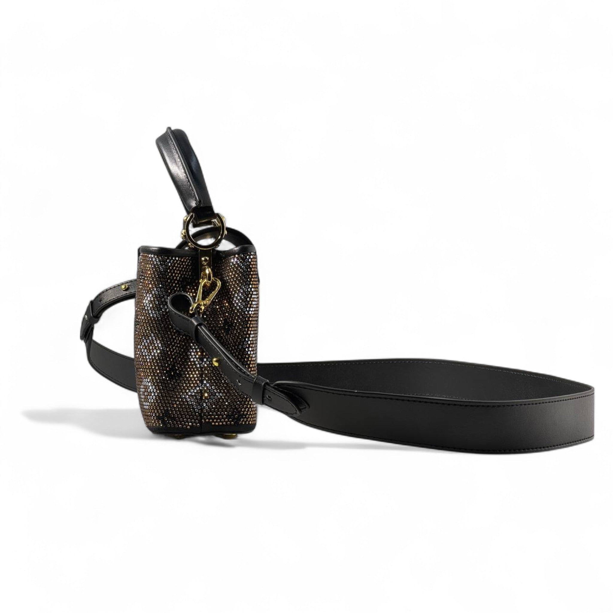 Louis Vuitton Crystal Monogram Top Handle Bag โจ๐
