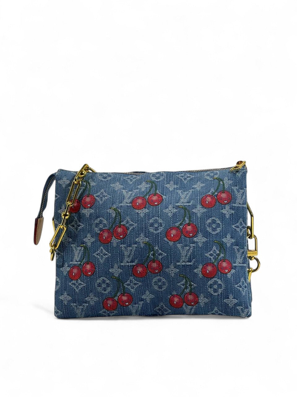 🛍 Louis Vuitton Cherry Monogram Denim Bag 🍒✨ | Vintage Chic Icon
