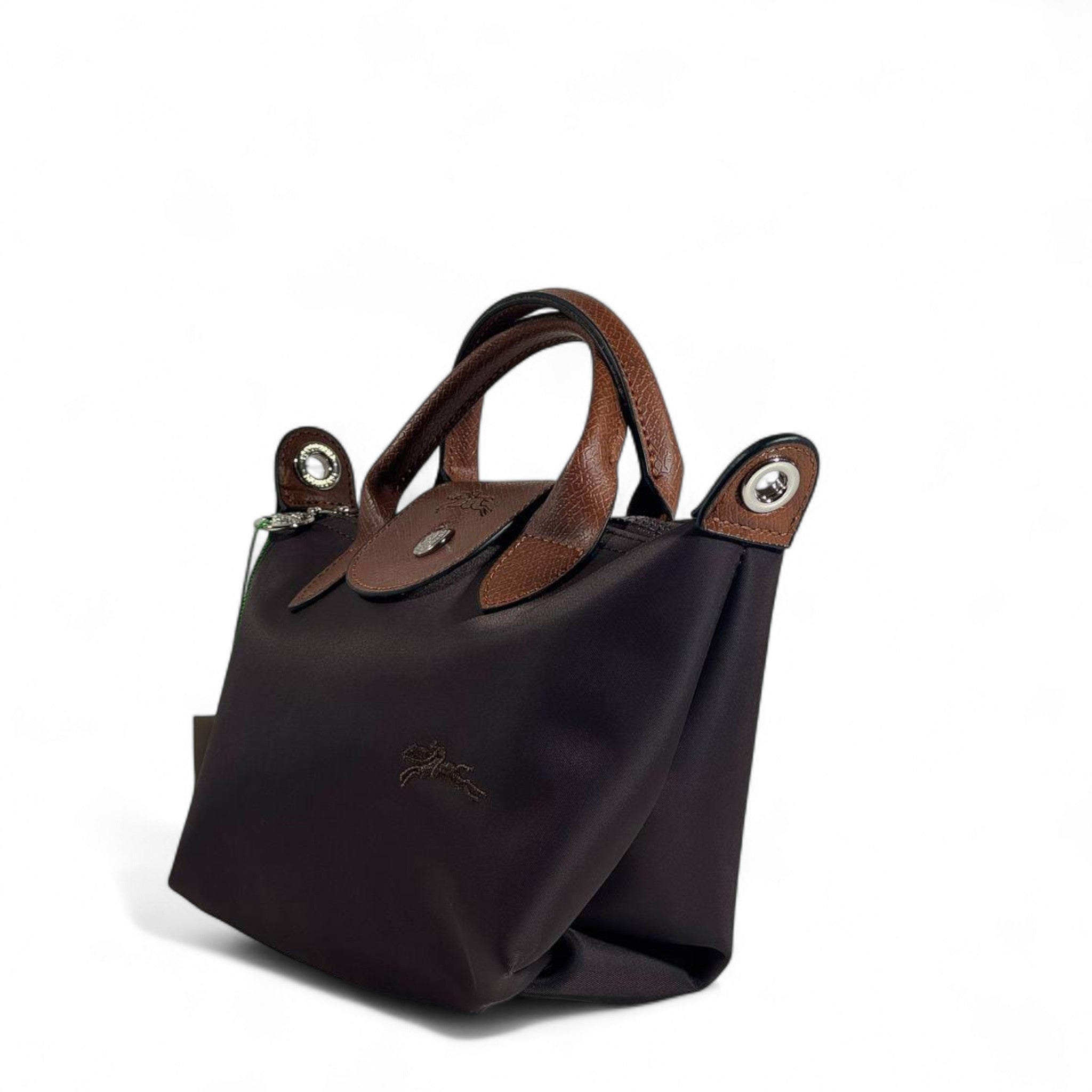 Longchamp Le Pliage Top Handle Bag 🤎 Brown | Elegant Crossbody with Strap