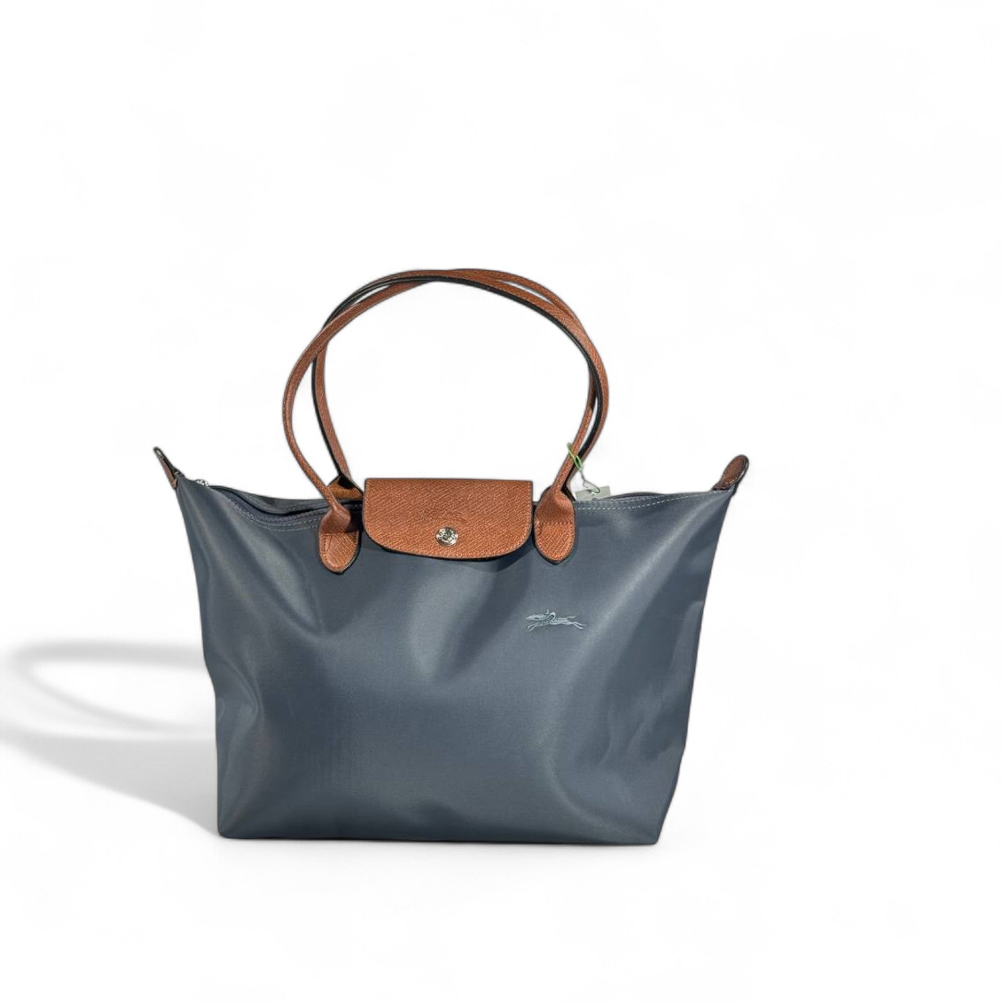 Longchamp Le Pliage Large Tote – Elegant Grey & Brown 🩶🤎