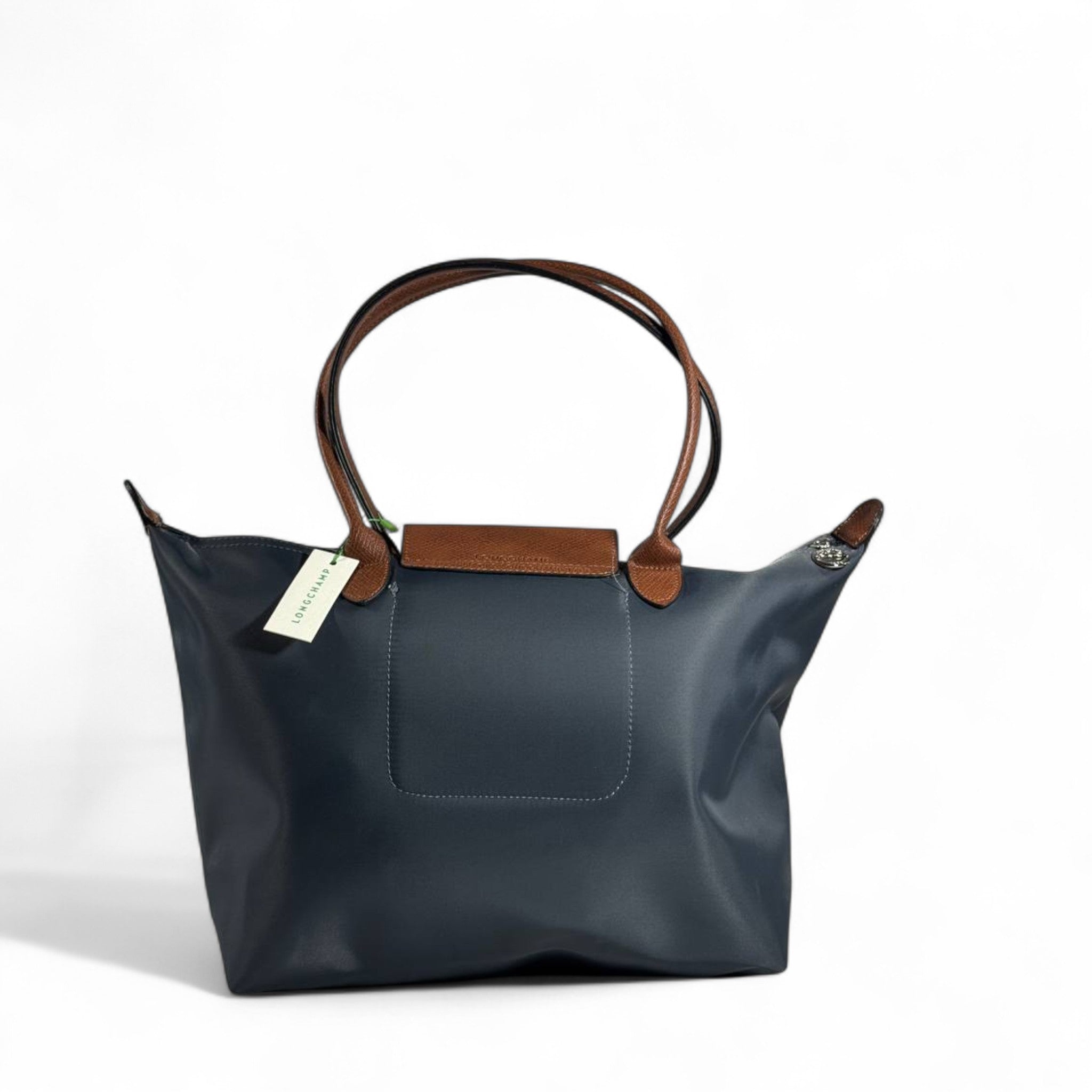 Longchamp Le Pliage Large Tote – Elegant Grey & Brown 🩶🤎