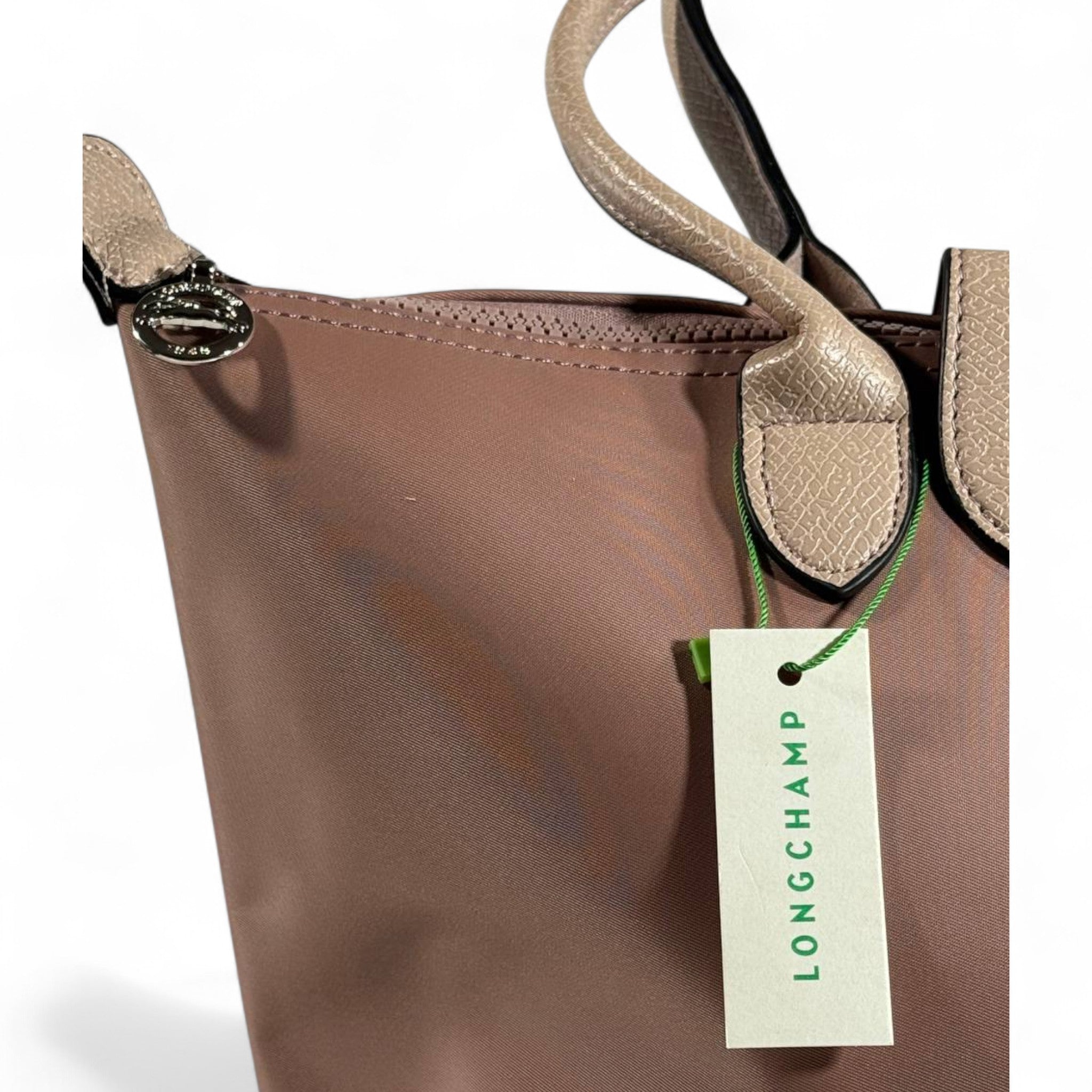 Longchamp Le Pliage Large Tote – Rose Nude & Beige Elegance 🩷🤍