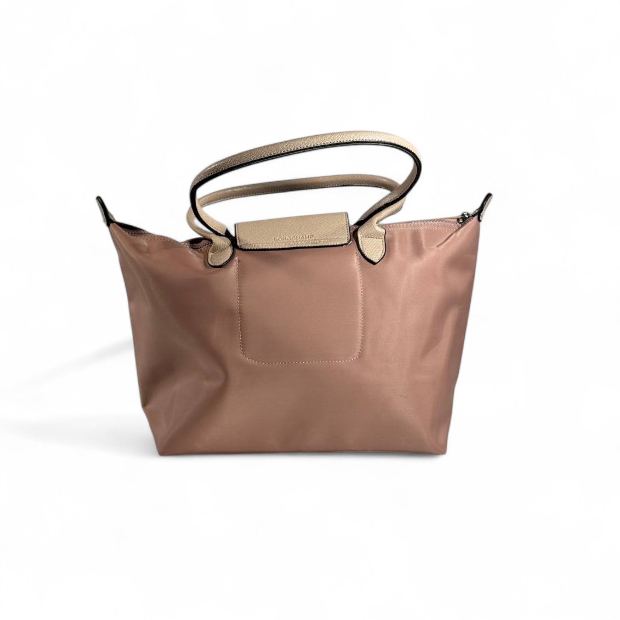 Longchamp Le Pliage Large Tote – Rose Nude & Beige Elegance 🩷🤍
