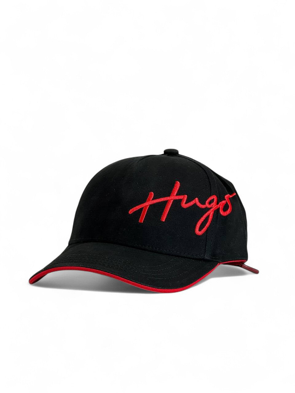 Hugo Black Signature Cap 🖤🔥 | Premium Streetwear Look