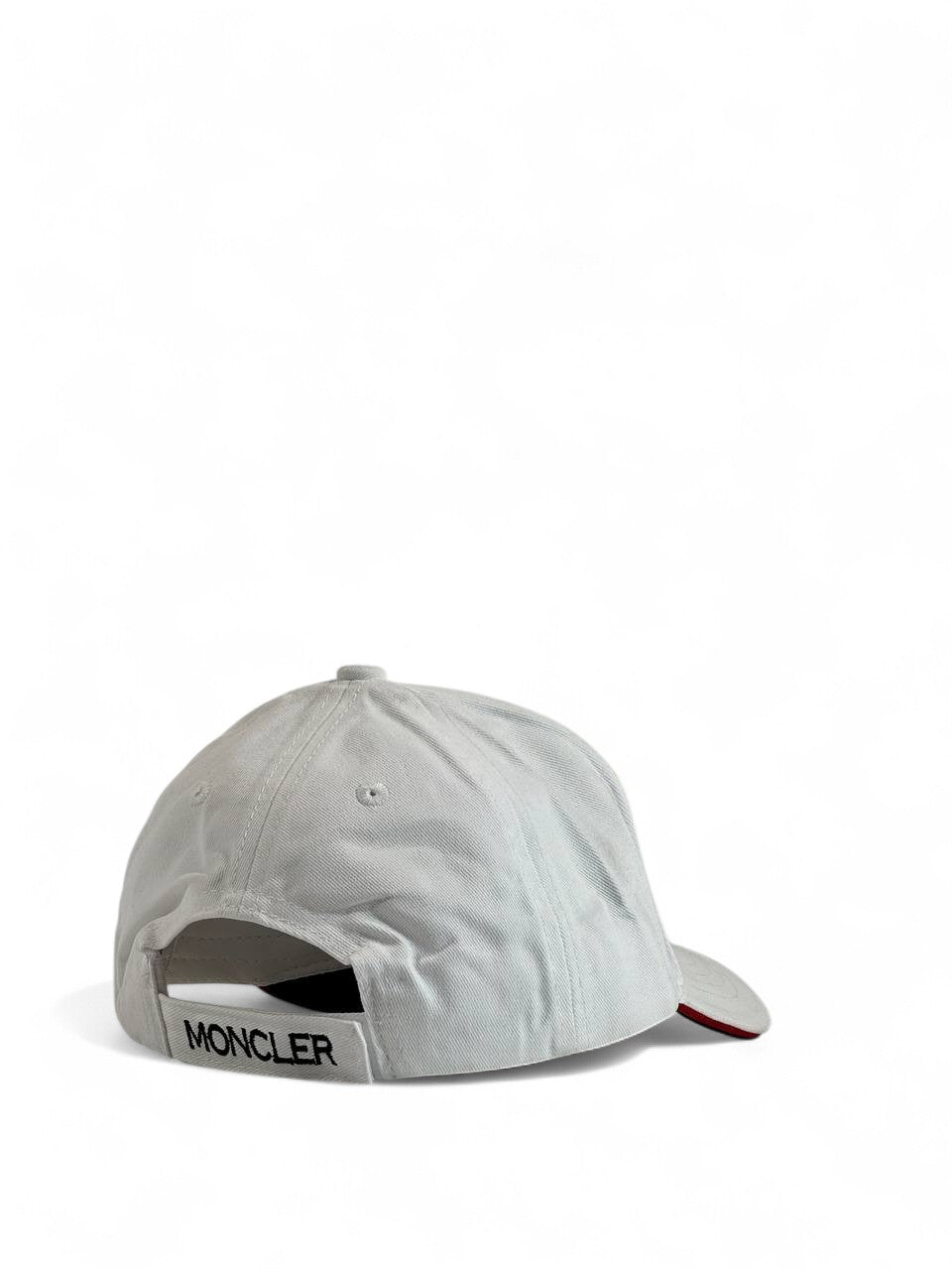 Moncler White Classic Logo Cap 🤍🔥 | Timeless Luxury Streetwear