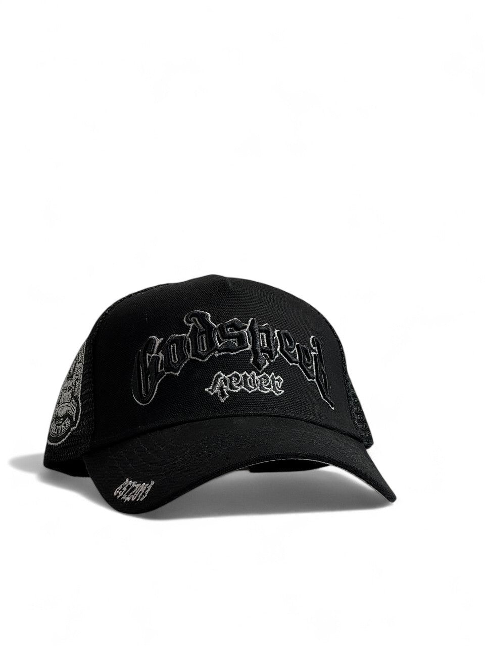 Godspeed Fever Black Mesh Cap 🖤🔥 | Streetwear Attitude