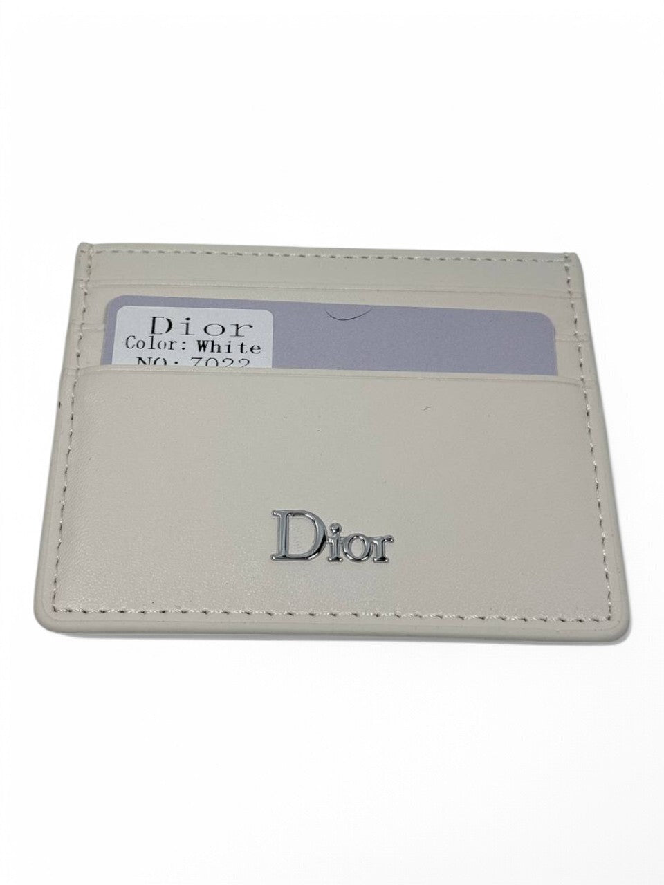 Dior Leather Card Holder – Luxury Slim Wallet for Men & Women | Designer Minimalist Accessory