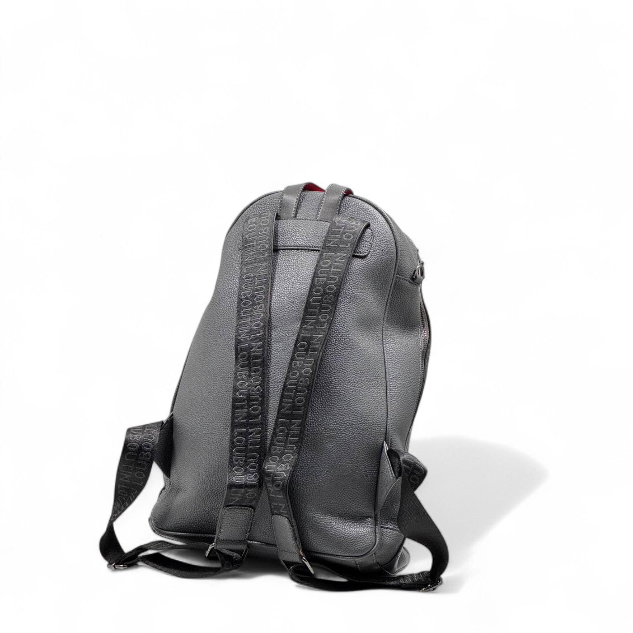 🎒 Christian Louboutin Leather Backpack – Signature Studded Luxury
