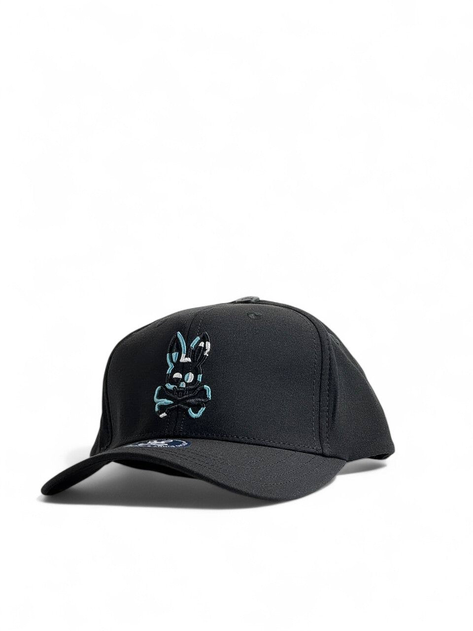 🐰 Psycho Bunny Black Cap – Iconic Skull Bunny Streetwear Hat 🔥